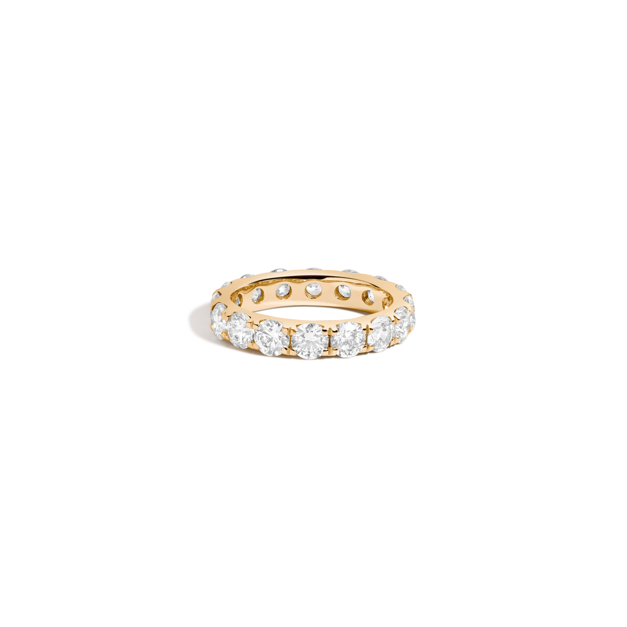 4ct Round Lab Grown Diamond Eternity Ring - Image 2