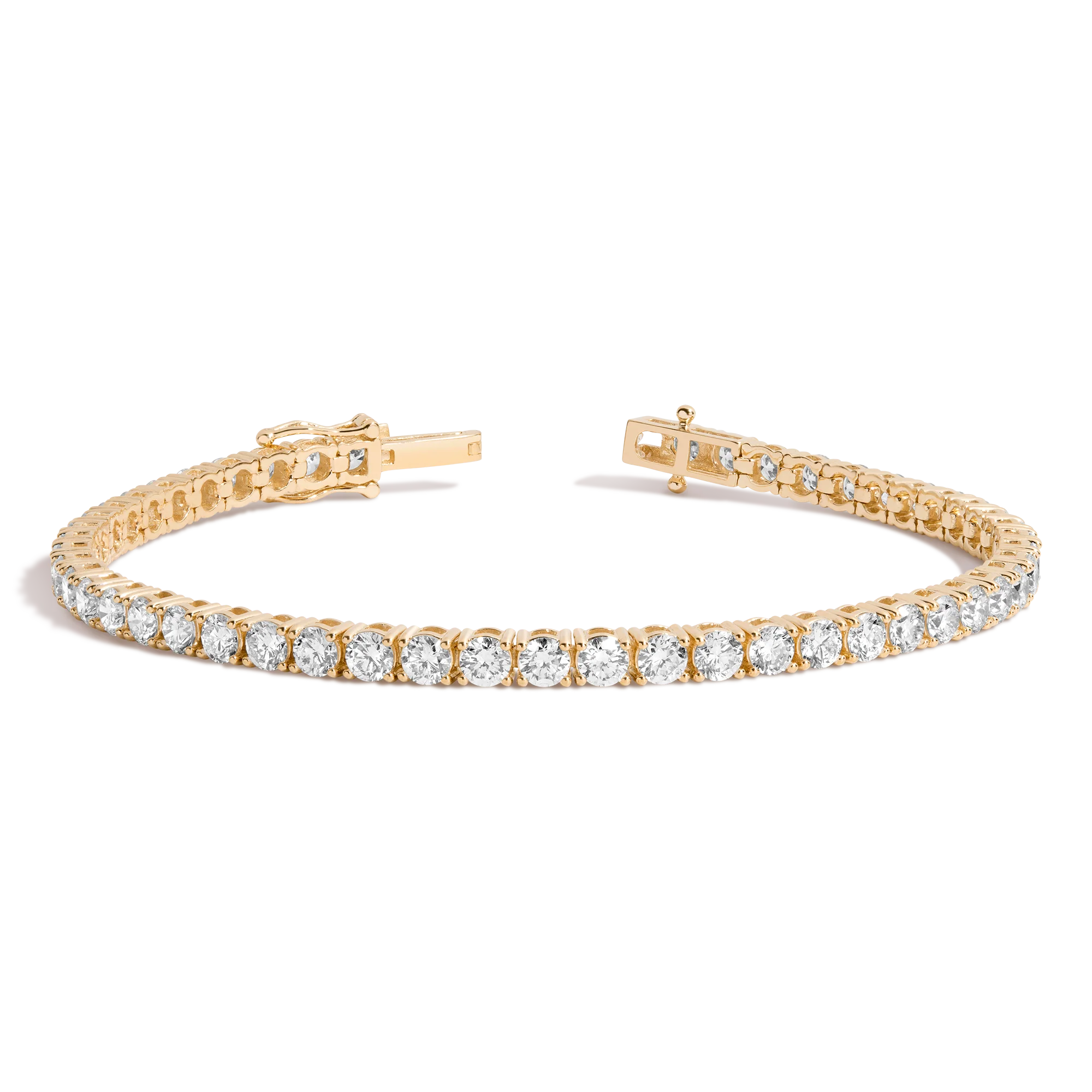 6ct Lab Grown Diamond Tennis Bracelet - Image 2