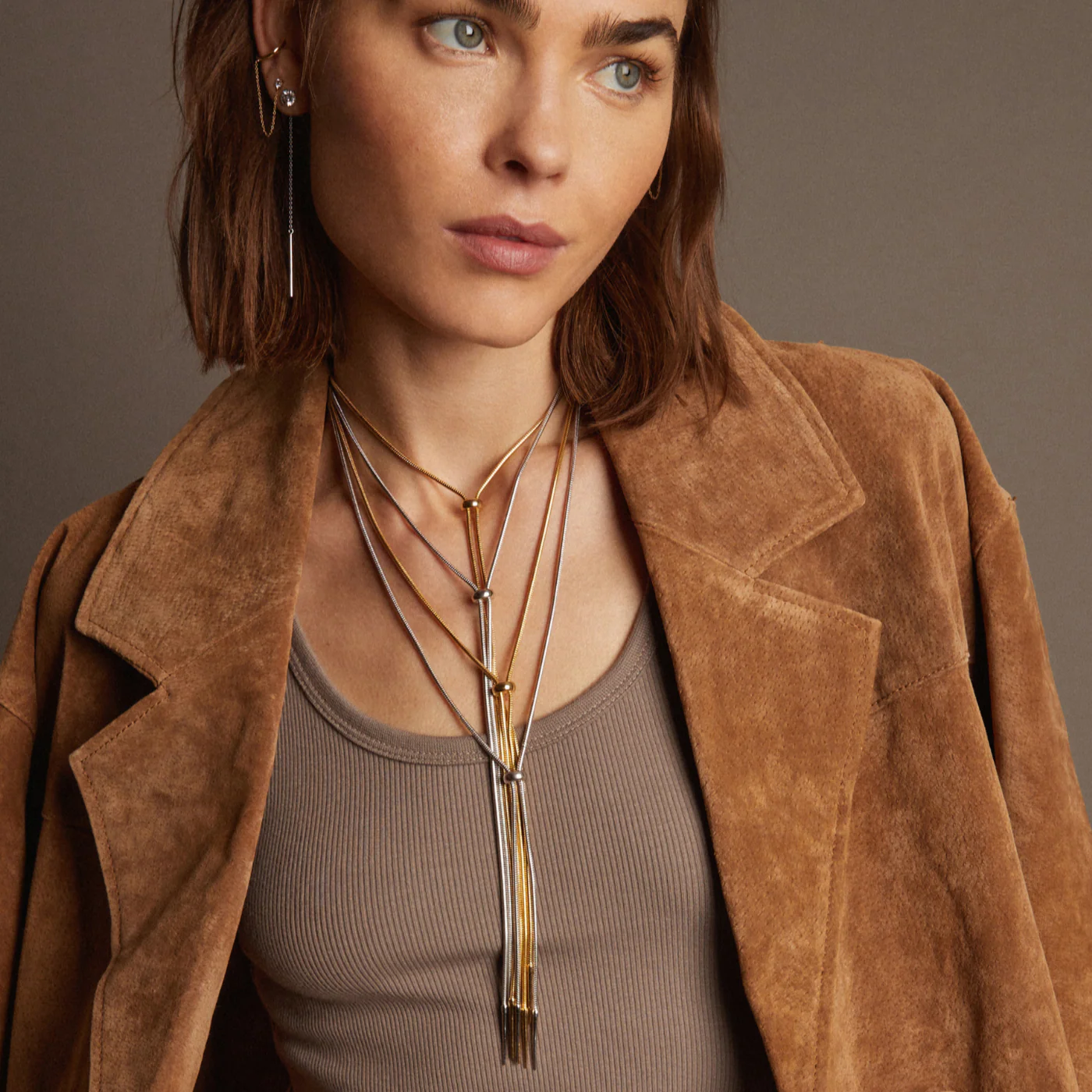 Aurate x Frye: Lasso Bolo Necklace - Image 5