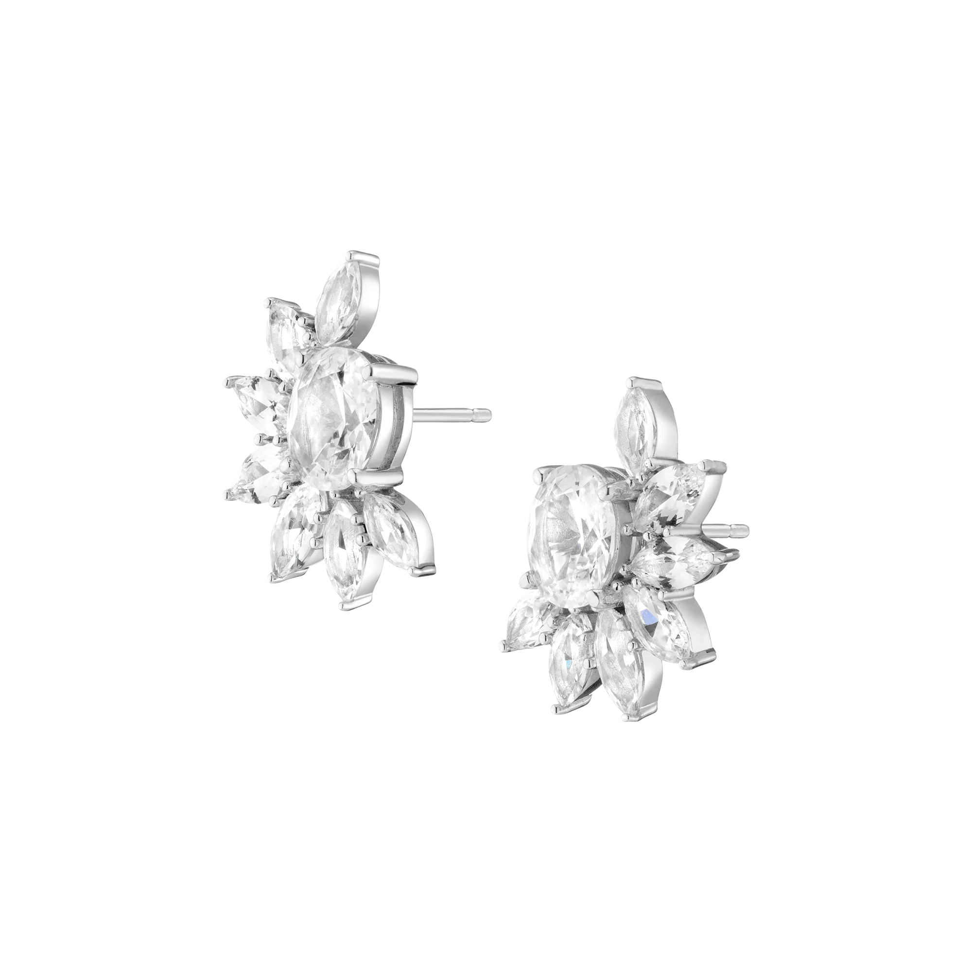 Aurate x Frye: Marquise Fringe Earrings - Image 4