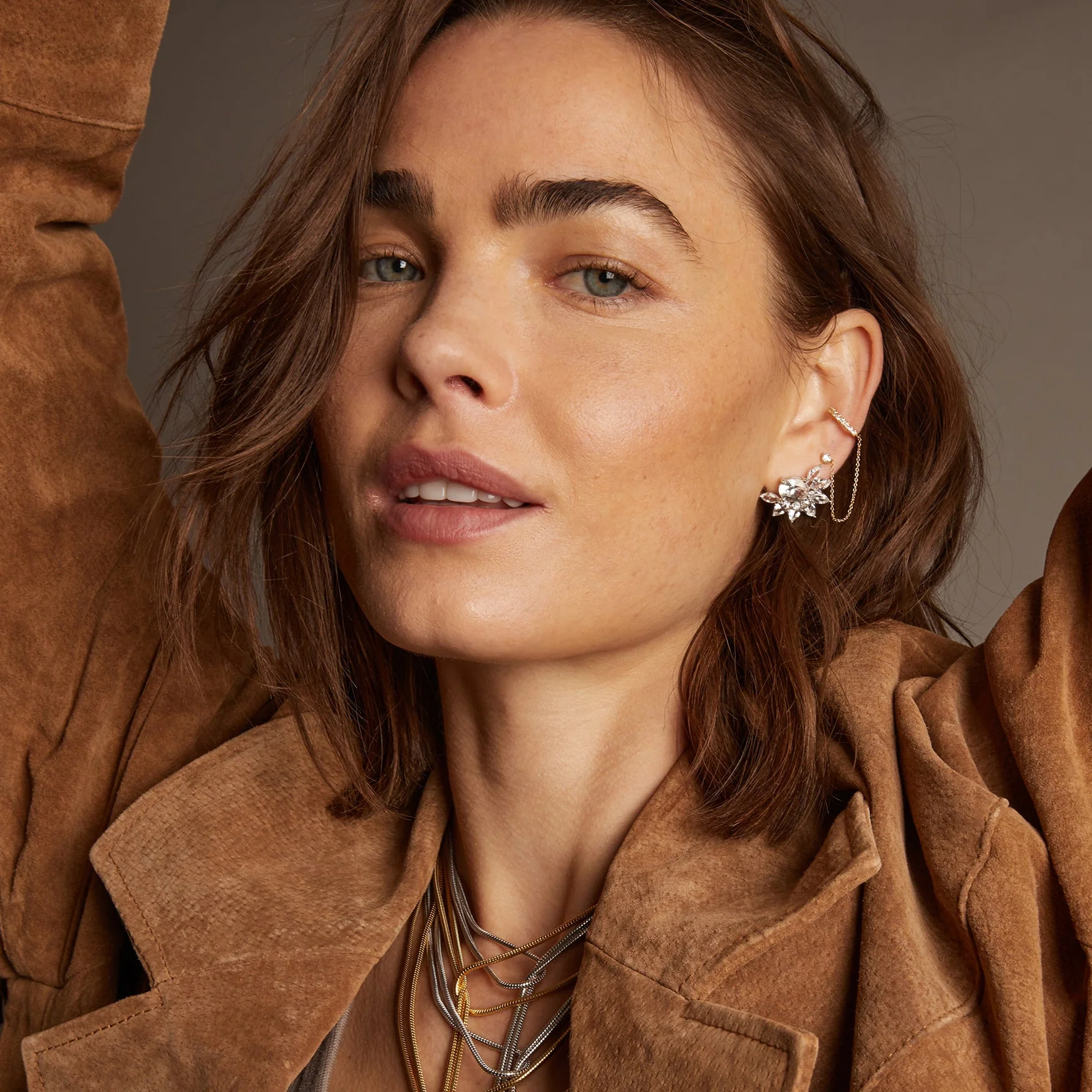 Aurate x Frye: Marquise Fringe Earrings - Image 9