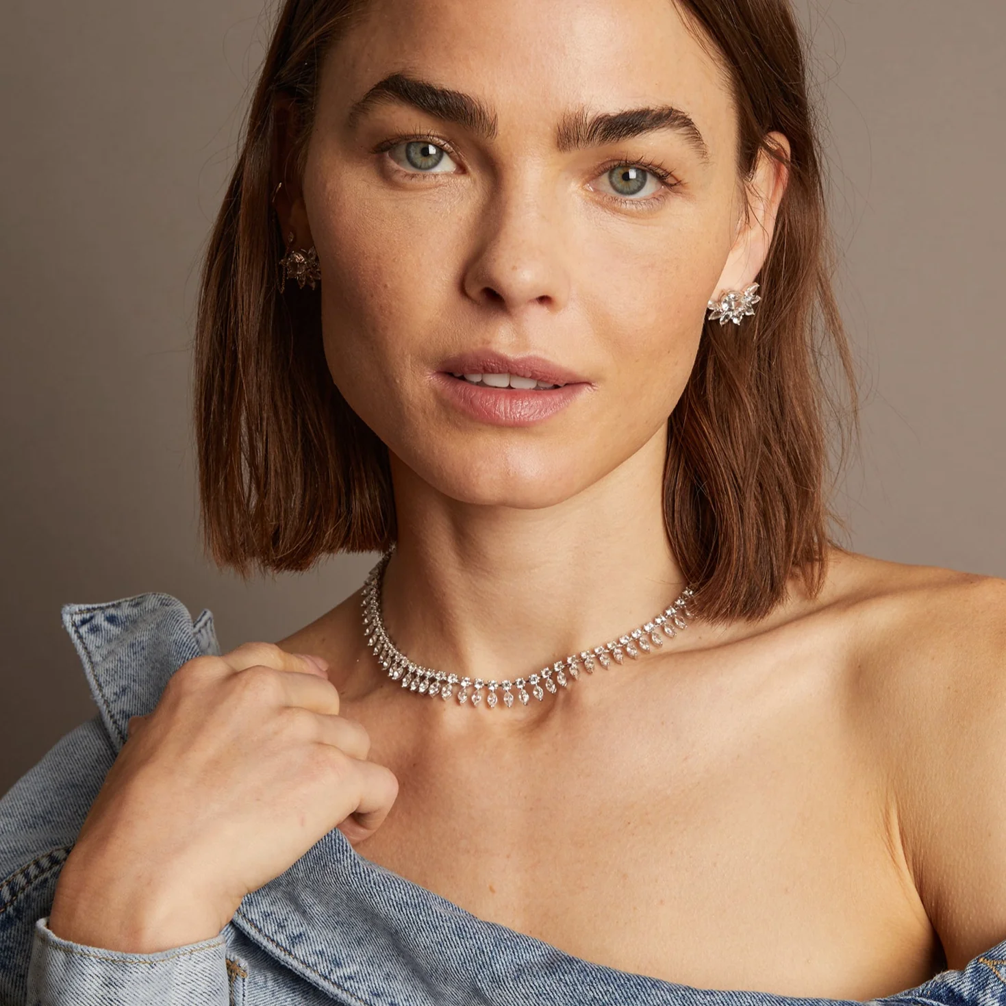 Aurate x Frye: Marquise Fringe Necklace - Image 7