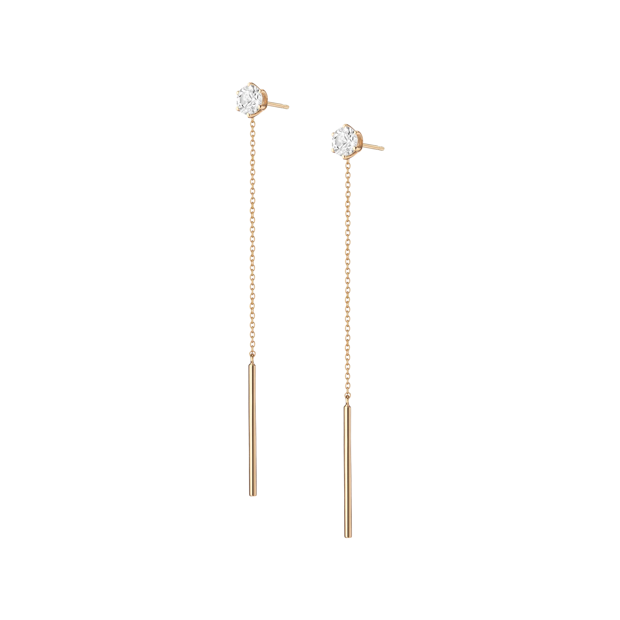 Aurate x Frye: Spur Lariat Earrings - Image 2