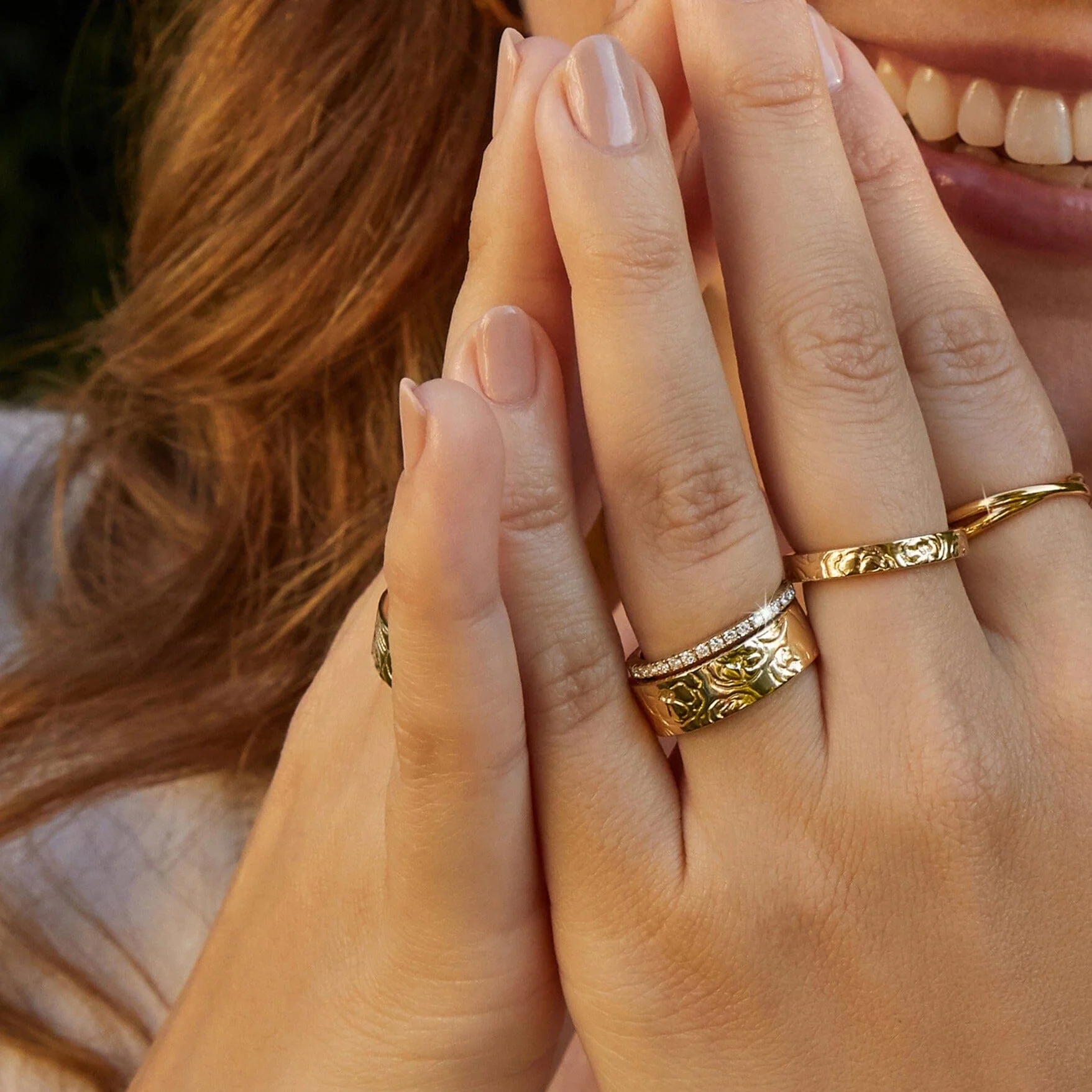 AURATE X MACENNA: Rose Garden Ring - Image 9