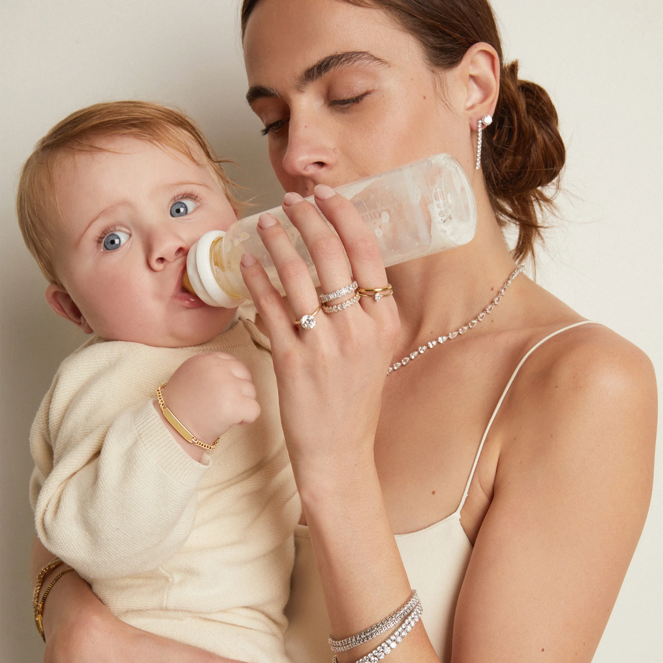 Baby ID Paperclip Chain Bracelet - Image 6