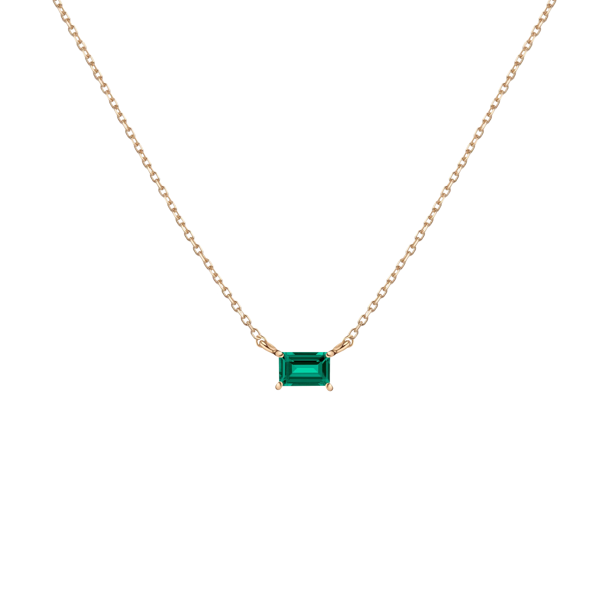Birthstone Baguette Necklace - Image 16