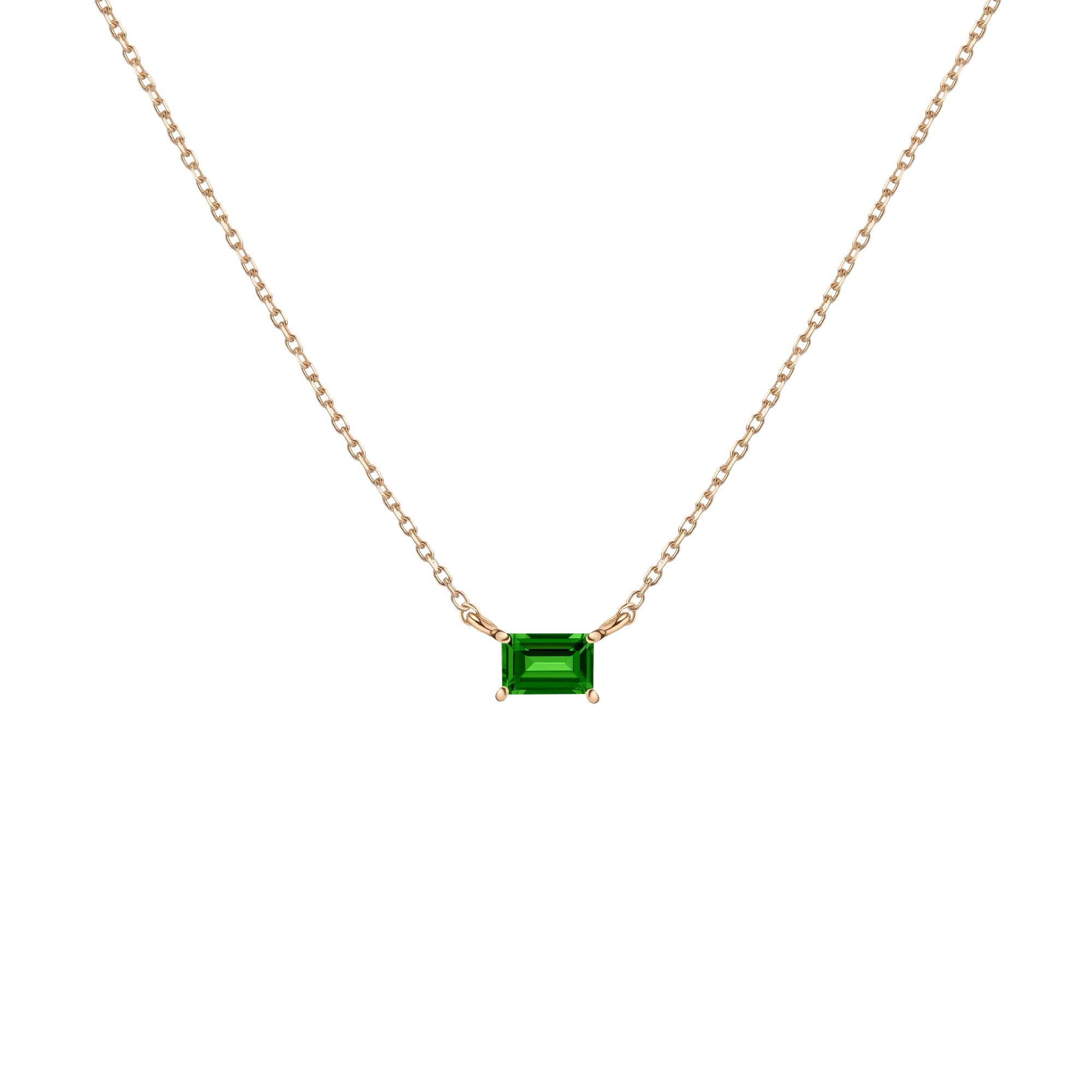 Birthstone Baguette Necklace - Image 19