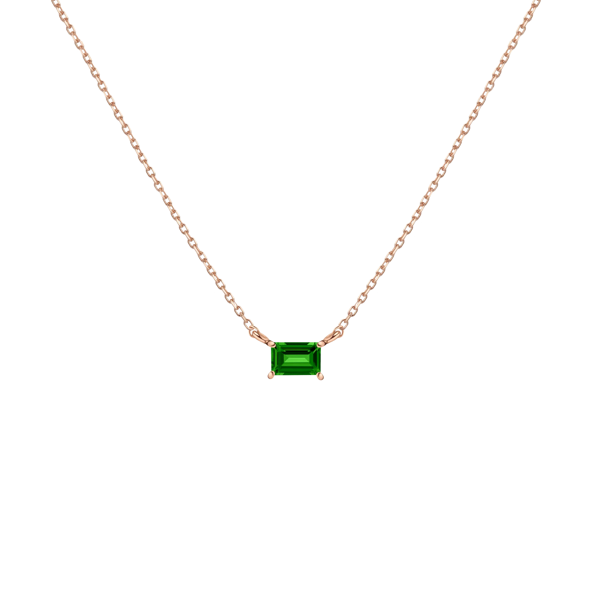 Birthstone Baguette Necklace - Image 20