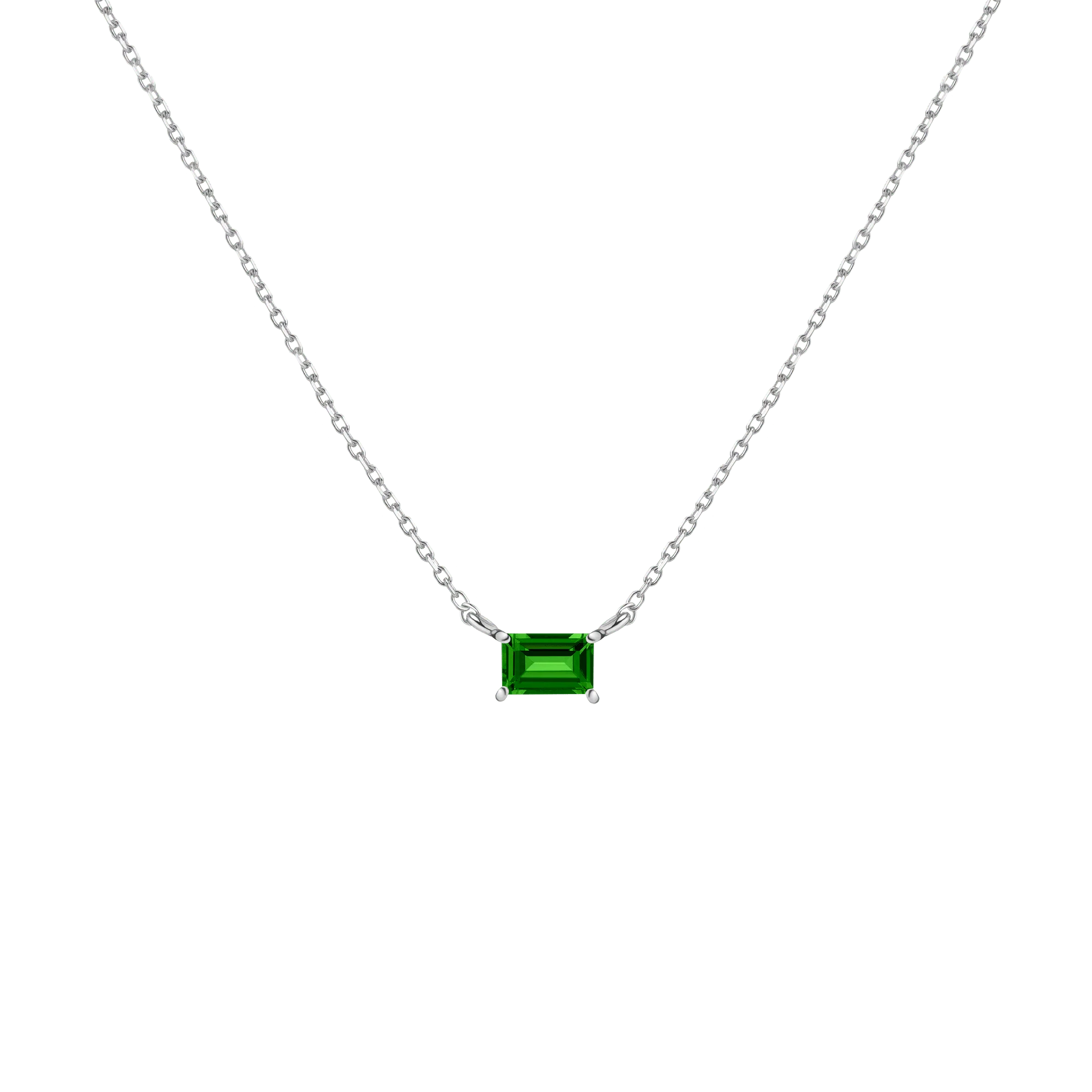 Birthstone Baguette Necklace - Image 21