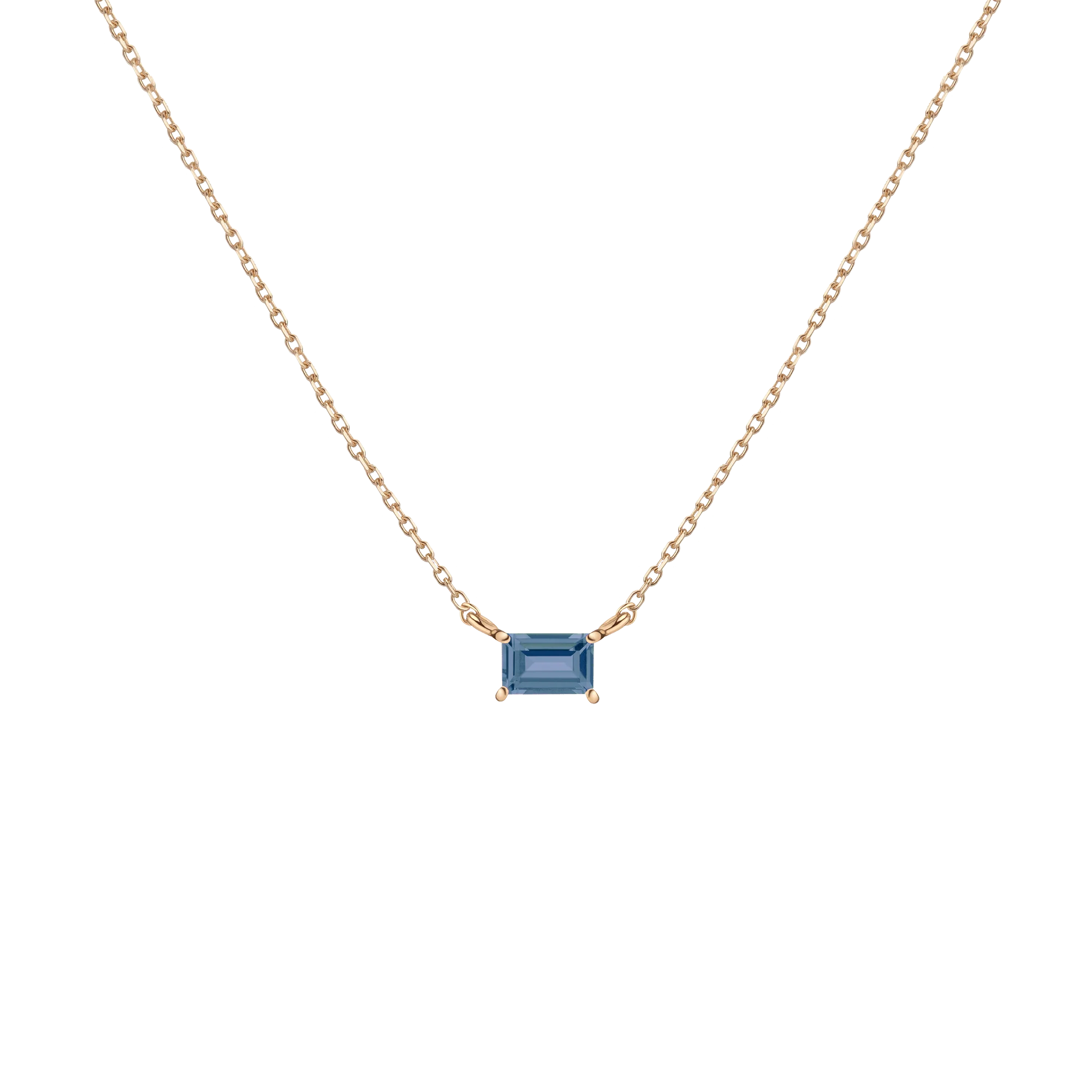 Birthstone Baguette Necklace - Image 22