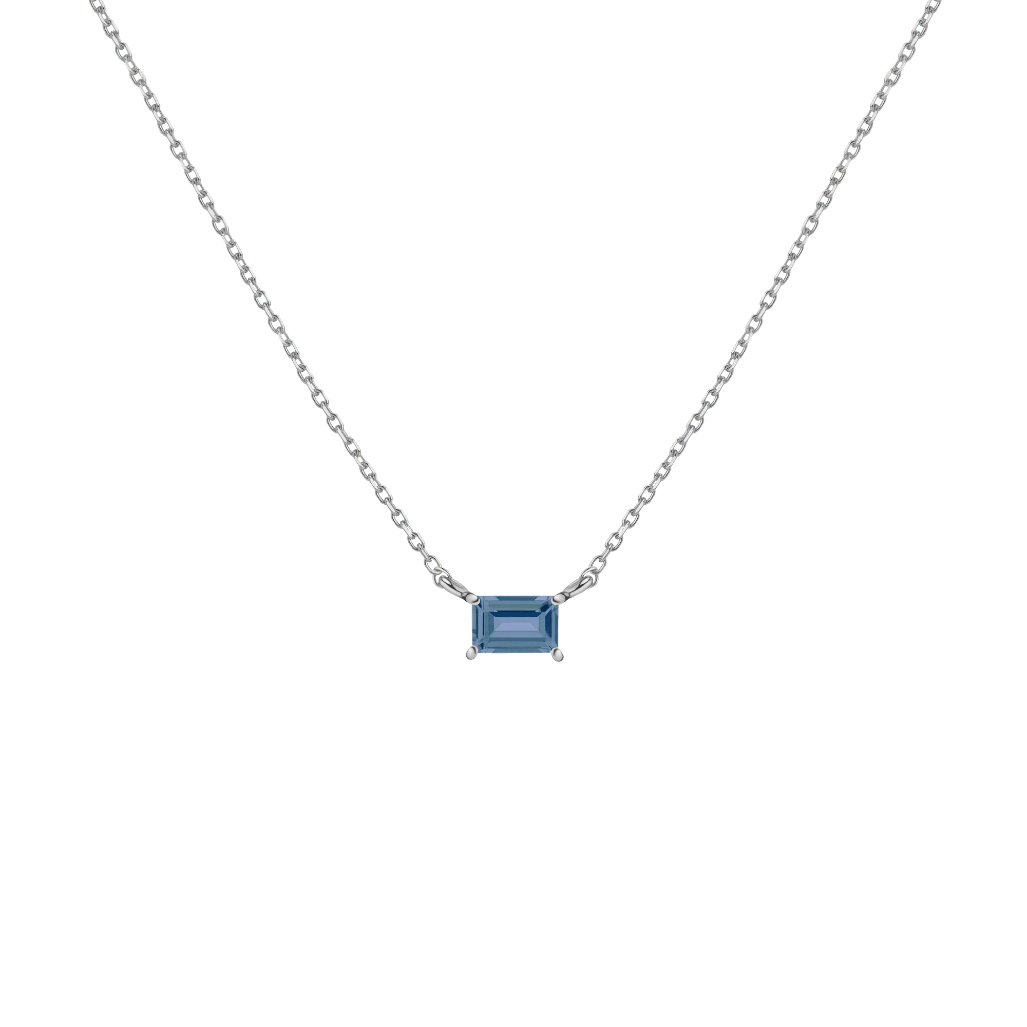 Birthstone Baguette Necklace - Image 24