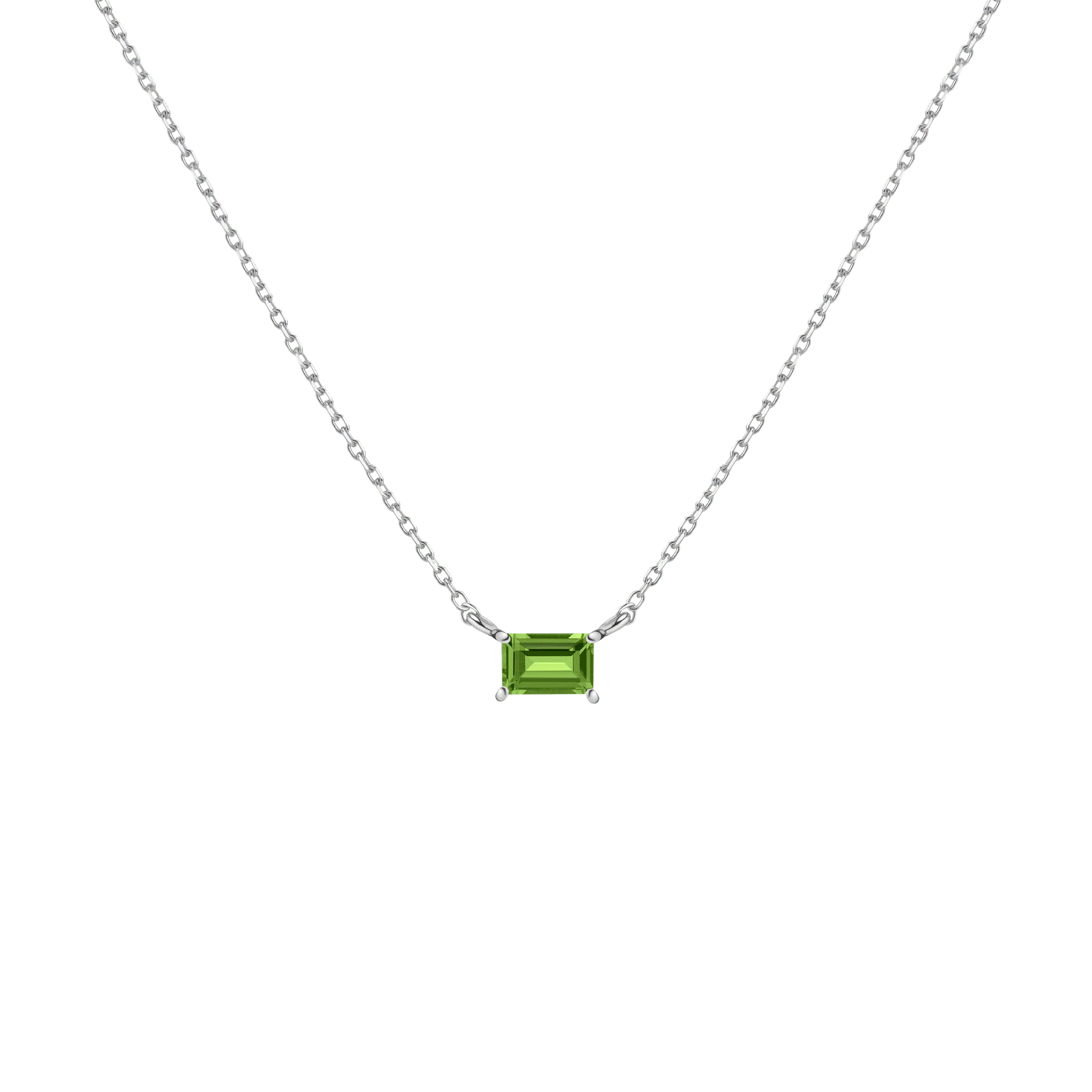 Birthstone Baguette Necklace - Image 30