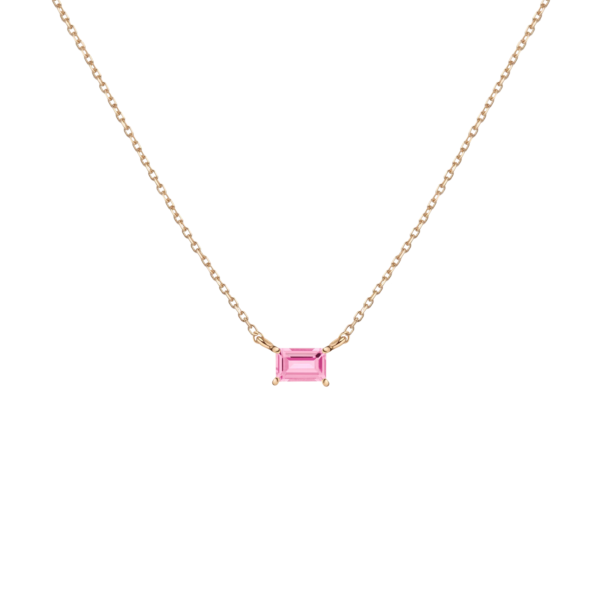 Birthstone Baguette Necklace - Image 31
