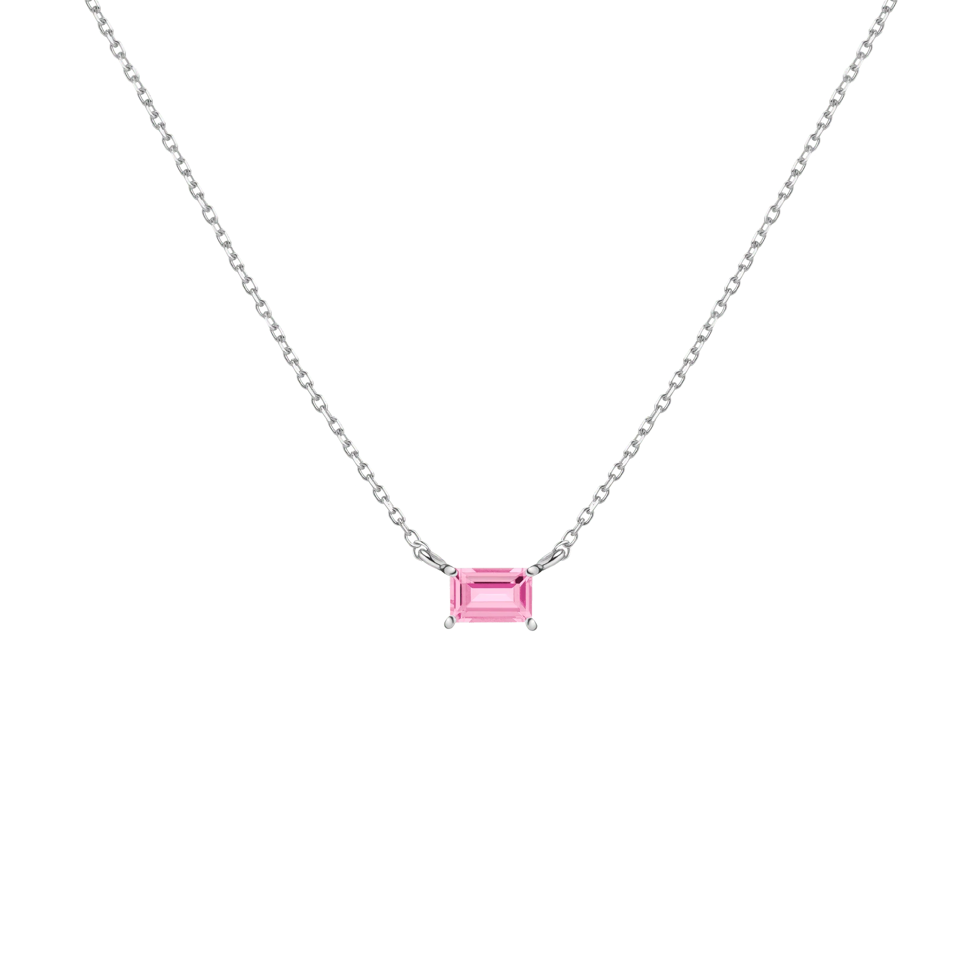 Birthstone Baguette Necklace - Image 33