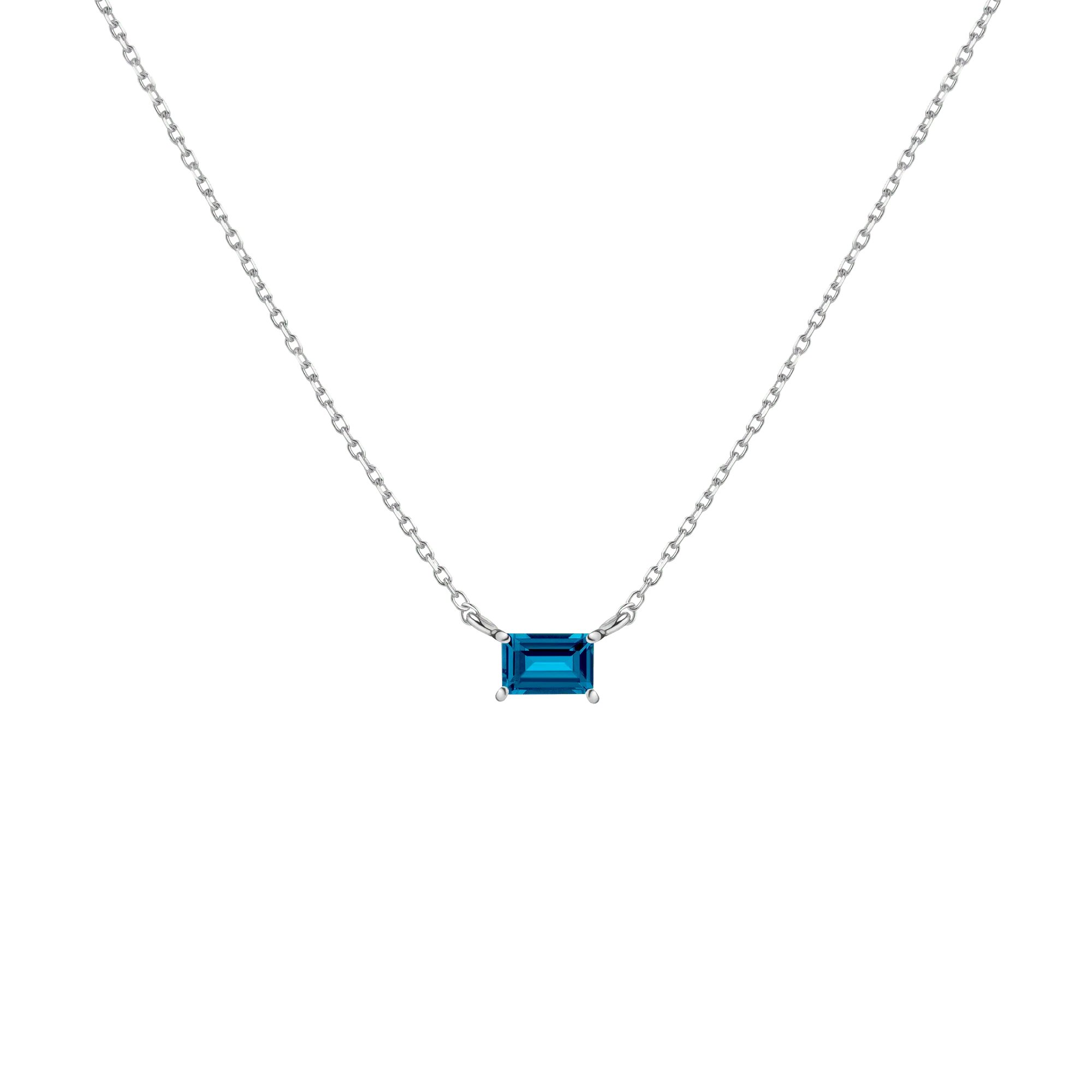 Birthstone Baguette Necklace - Image 39