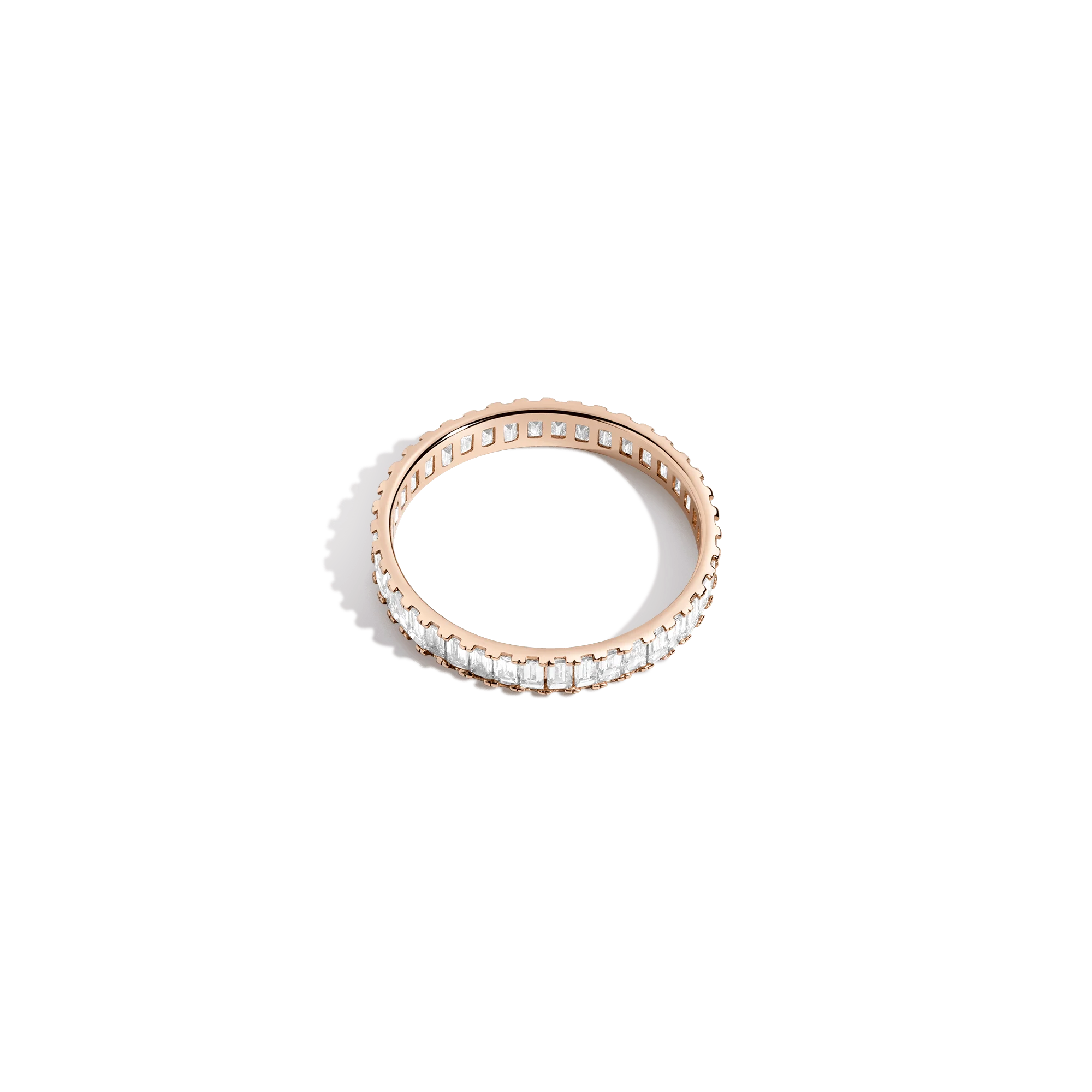 Bold Lab Grown Diamond Baguette Ring - Image 5