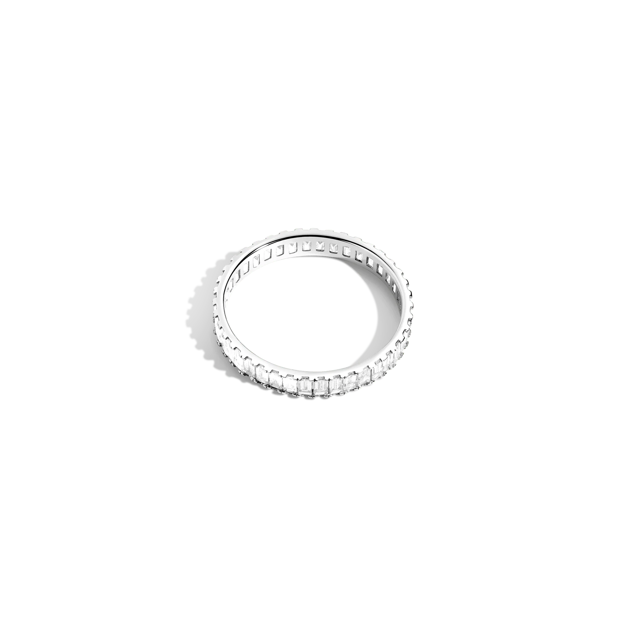 Bold Lab Grown Diamond Baguette Ring - Image 6