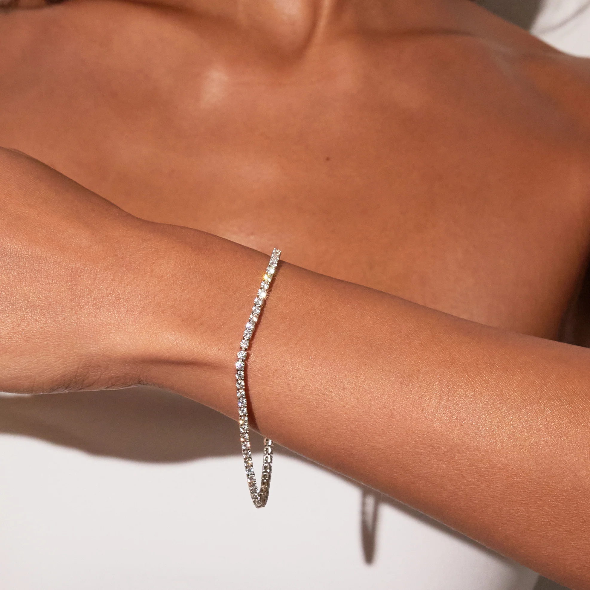 Classic Diamond Tennis Bracelet - Image 178