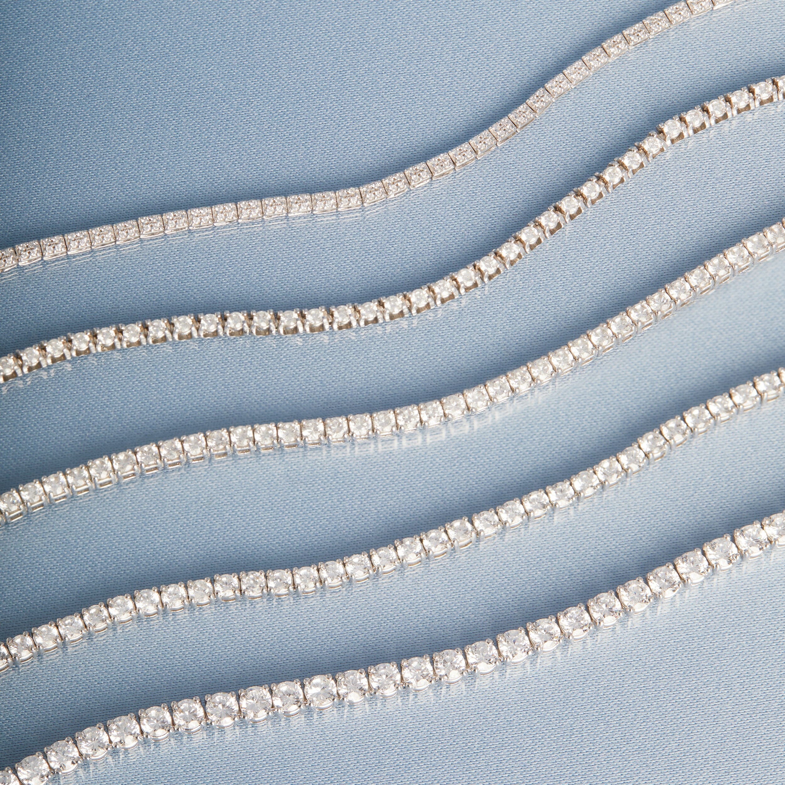 Classic Lab Grown Diamond Tennis Bracelet - Image 52