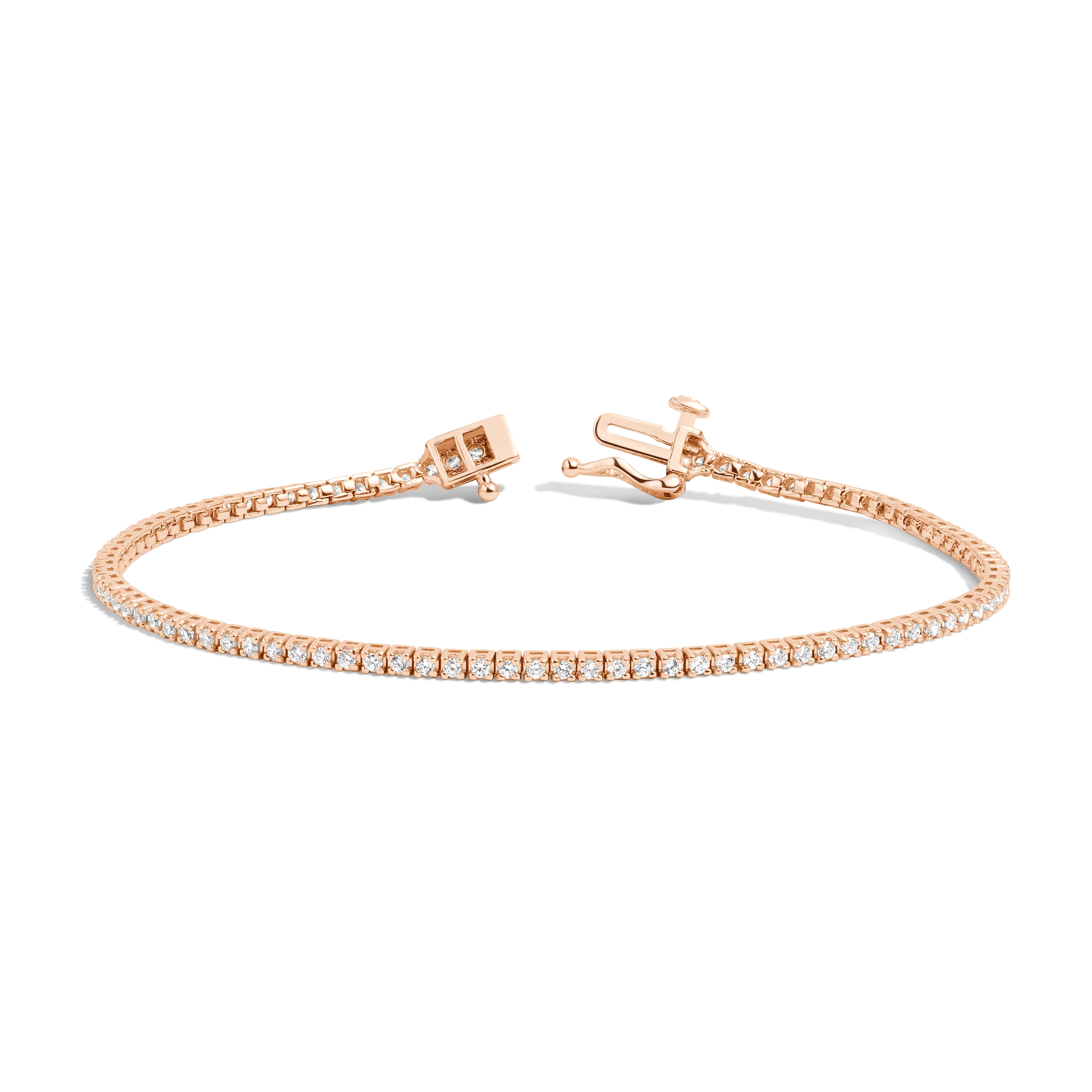 Classic Diamond Tennis Bracelet - 1ct - Image 3