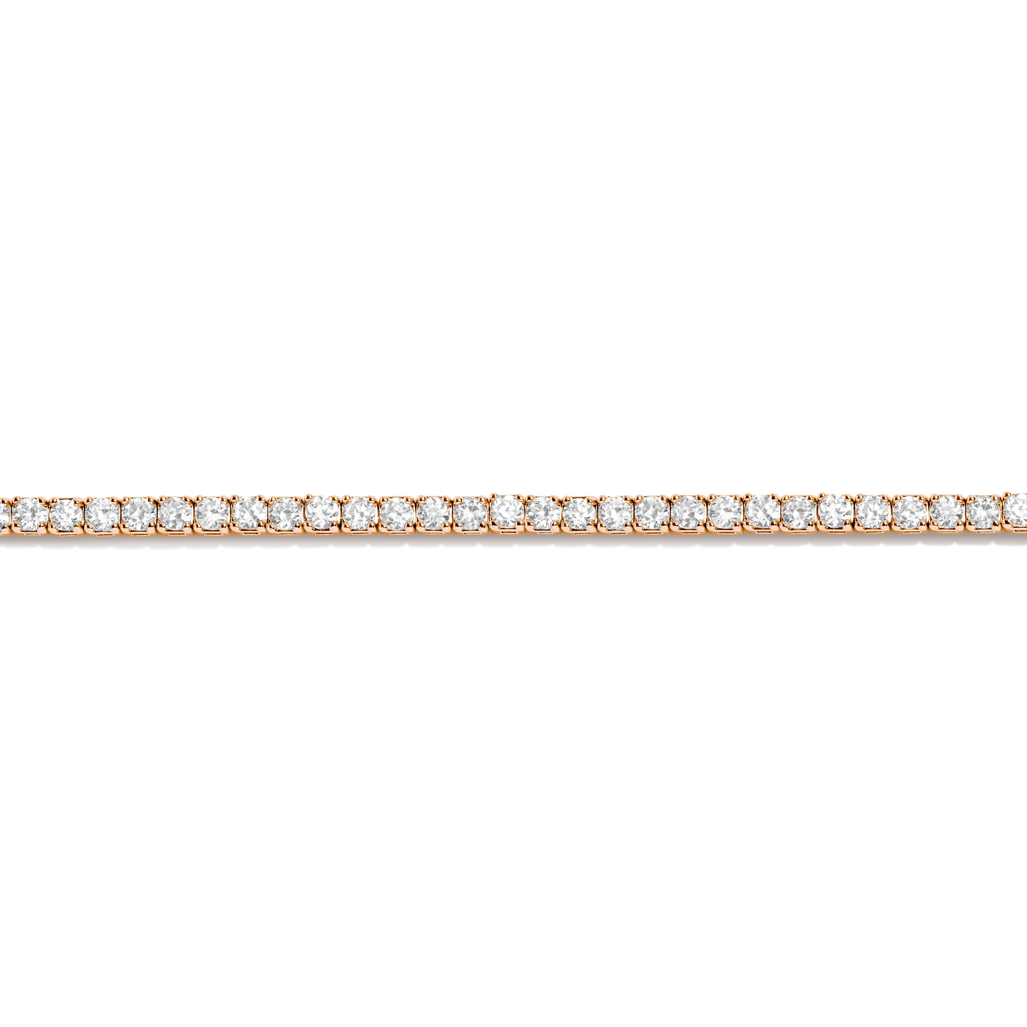Classic Diamond Tennis Necklace - Image 7