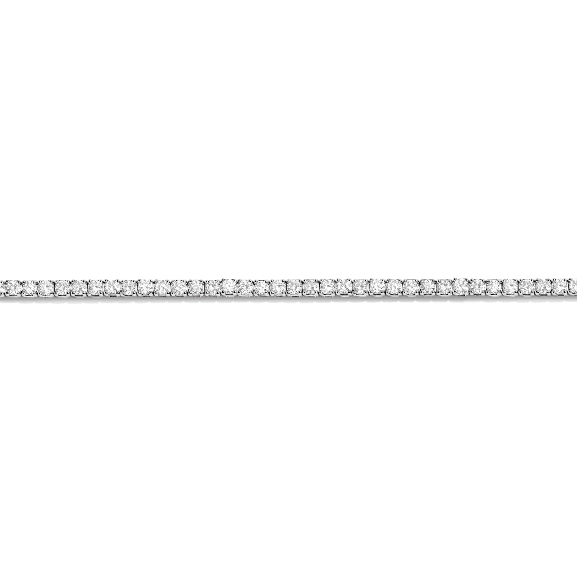 Classic Lab Grown Diamond Tennis Necklace - Image 15