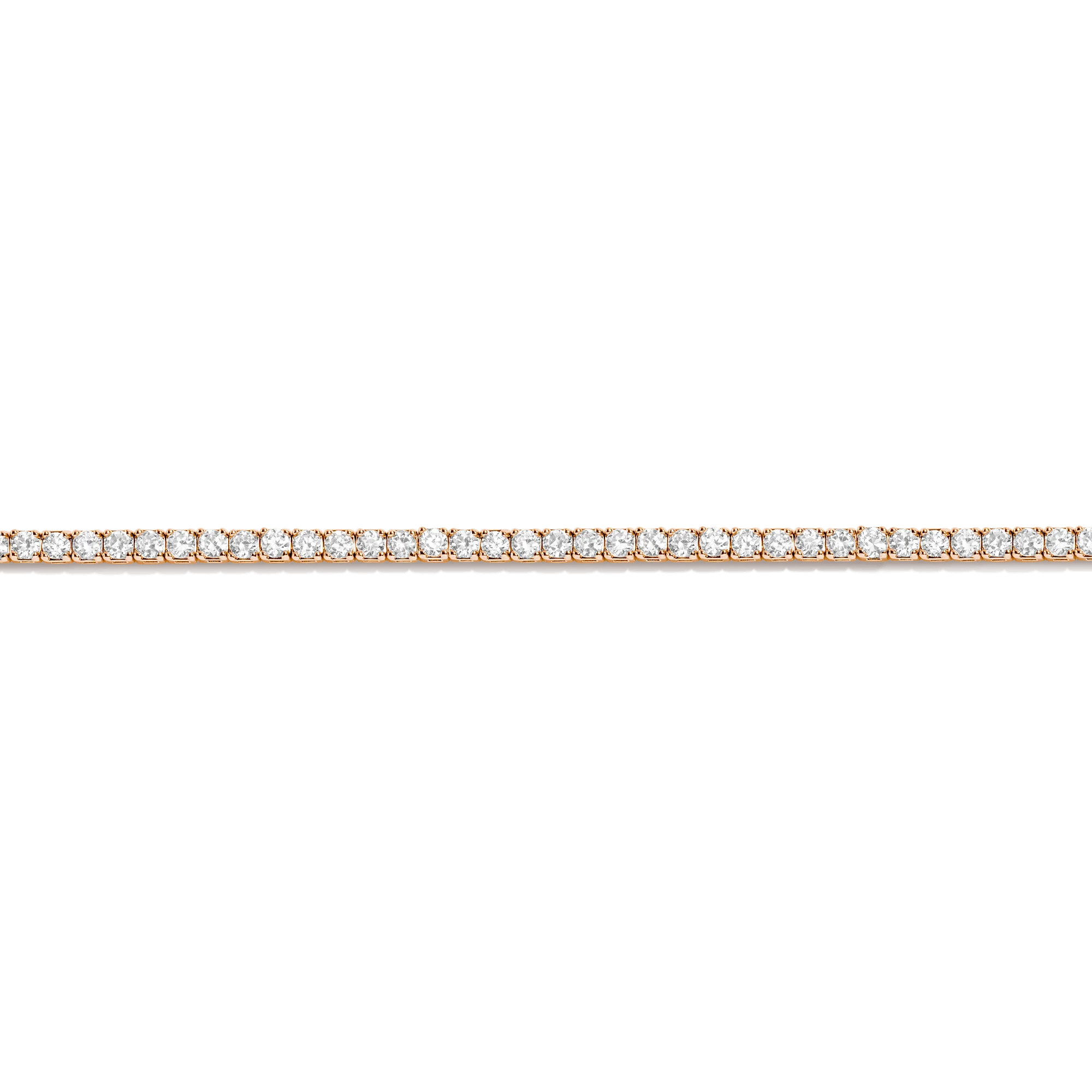 Classic Lab Grown Diamond Tennis Necklace - Image 17