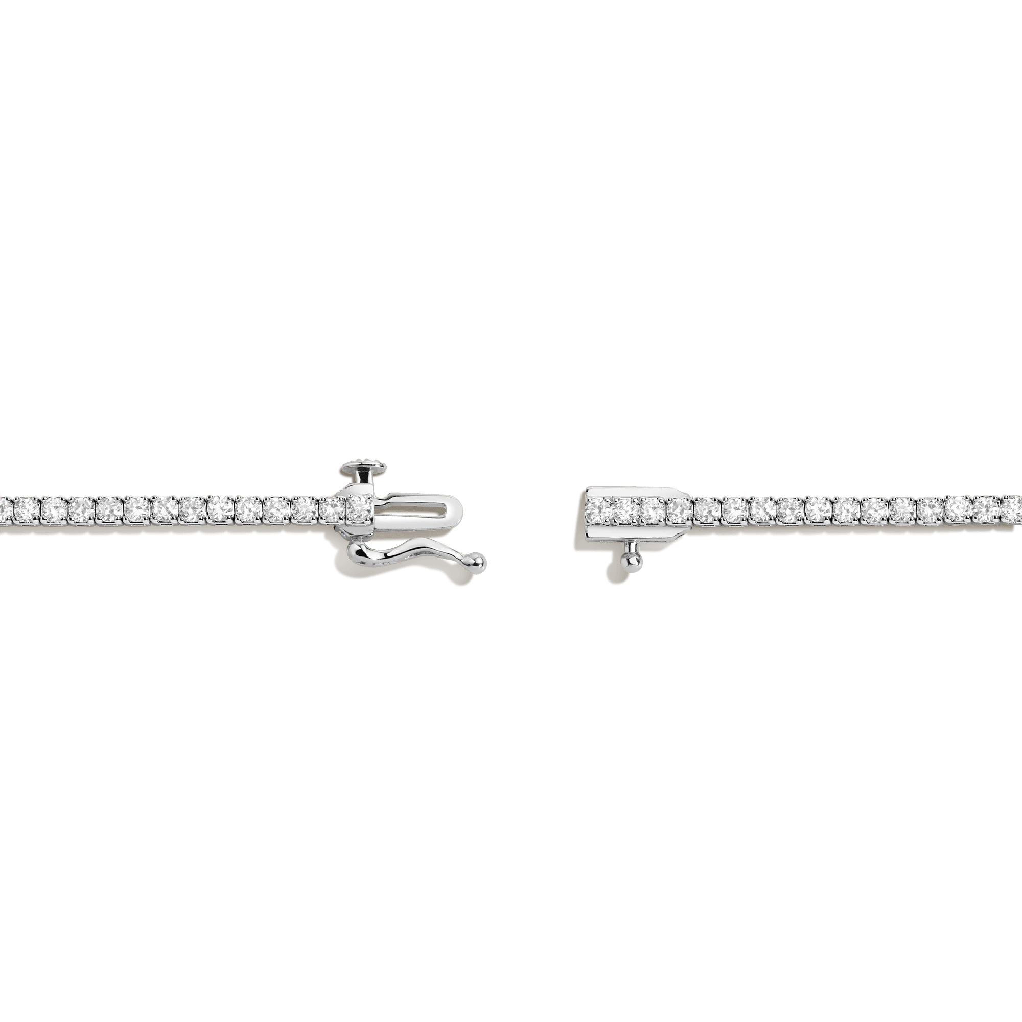 Classic Lab Grown Diamond Tennis Necklace - Image 18