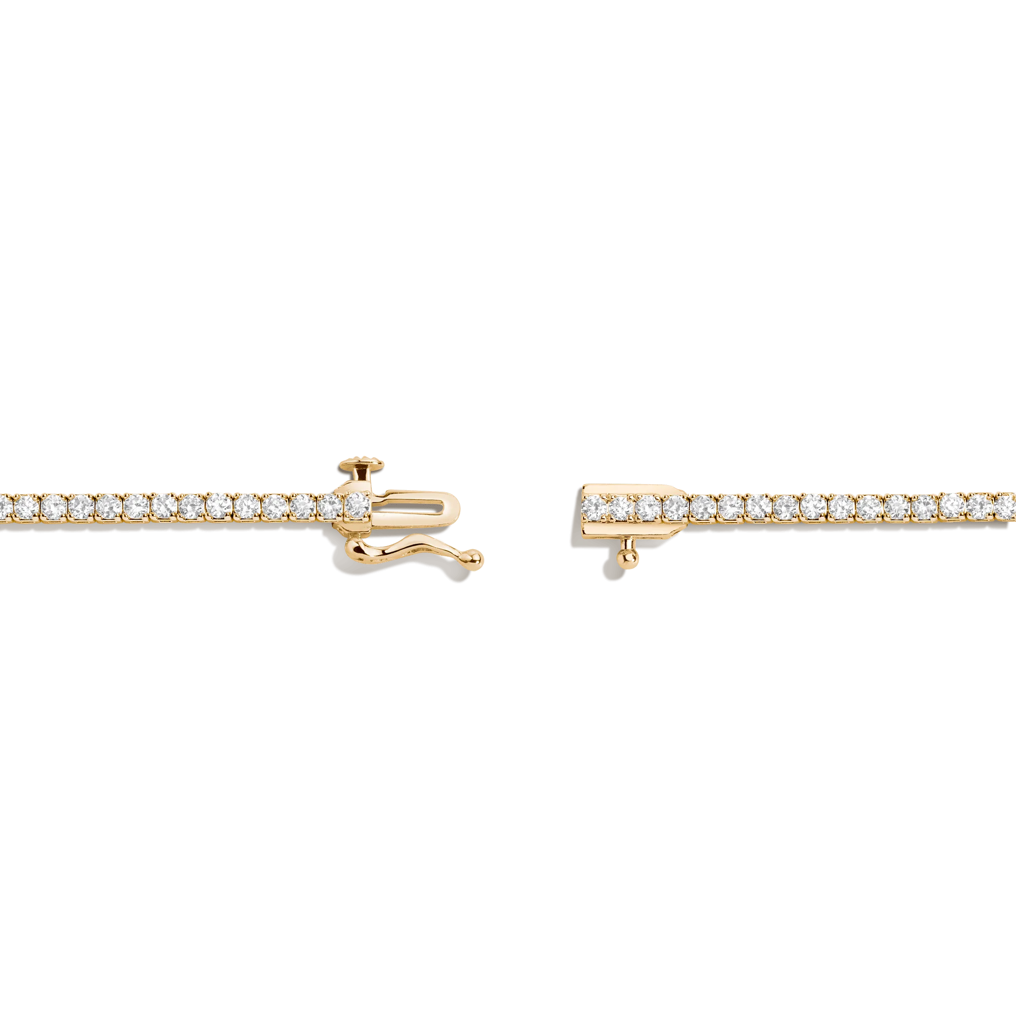 Classic Lab Grown Diamond Tennis Necklace - Image 19