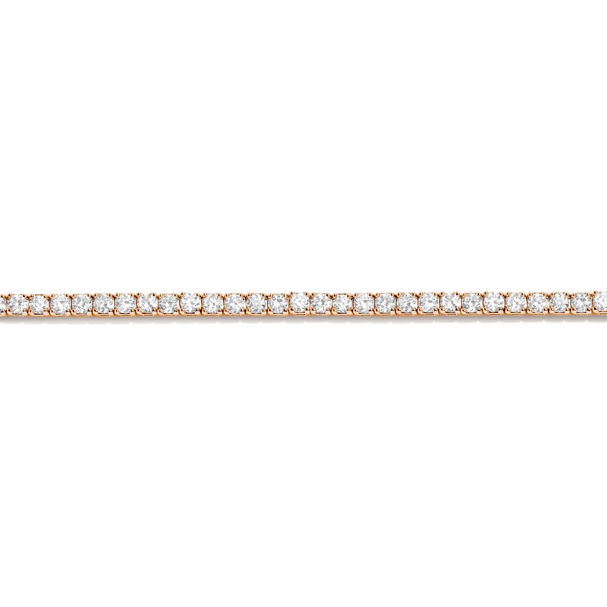 Classic Lab Grown Diamond Tennis Necklace - Image 7