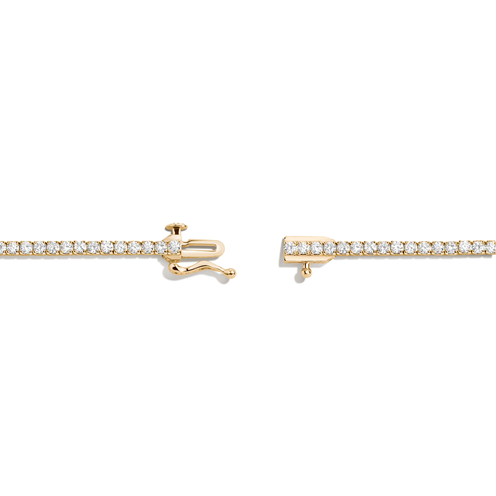Classic Diamond Tennis Necklace - 5ct (Large) - Image 7