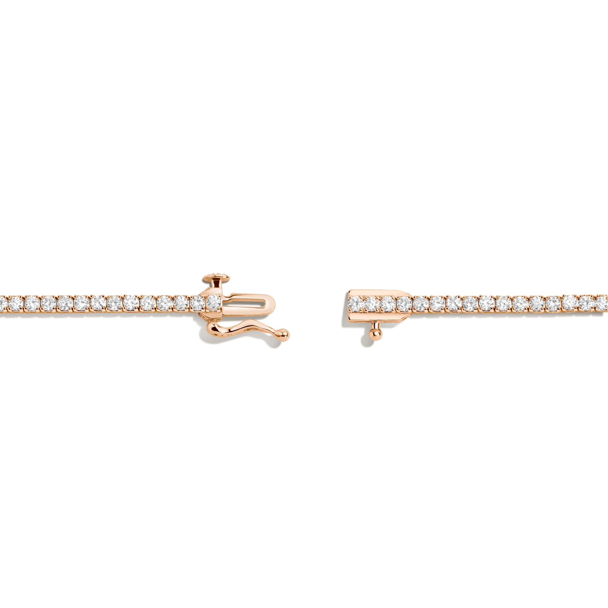 Classic Diamond Tennis Necklace - 5ct (Large) - Image 8