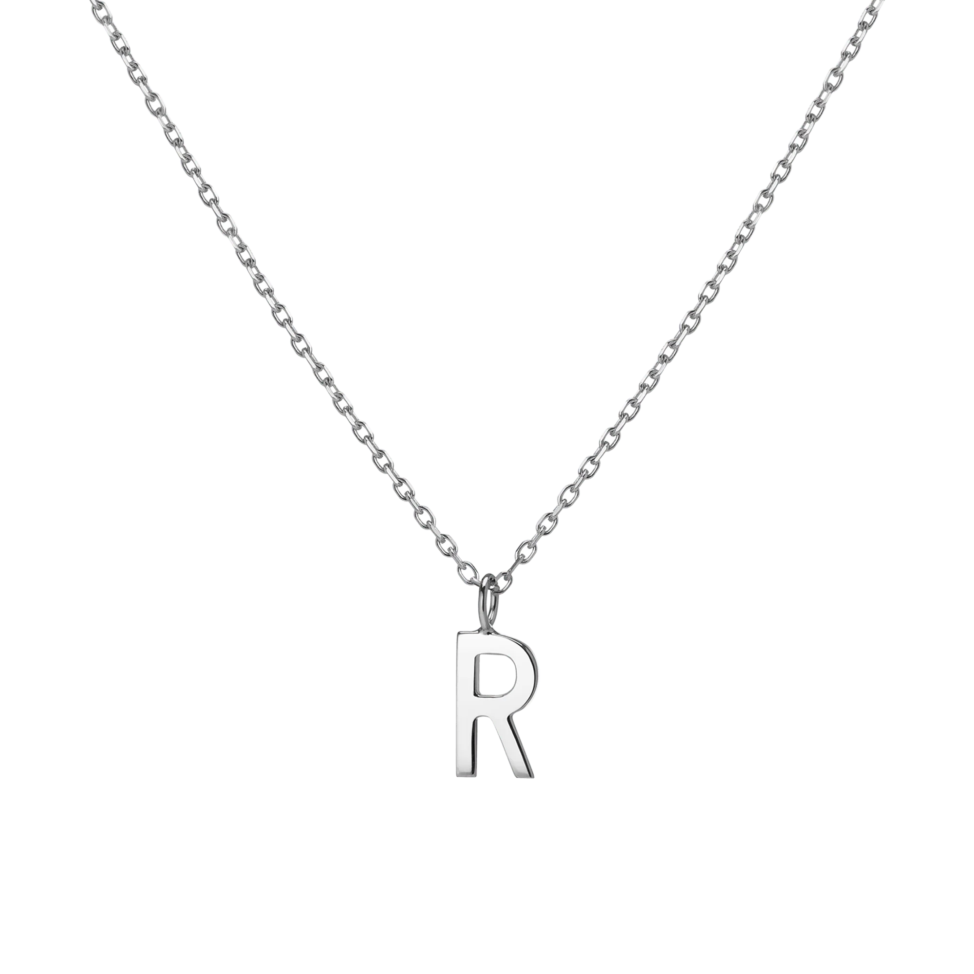 Classic Gold Letter Necklace - Image 15