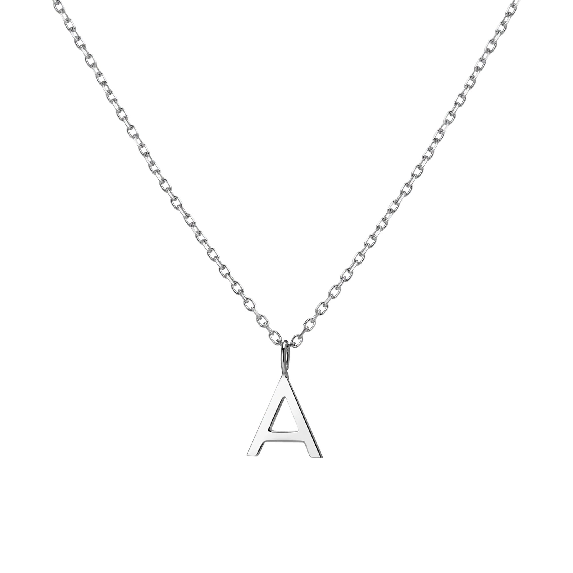 Classic Gold Letter Necklace - Image 3