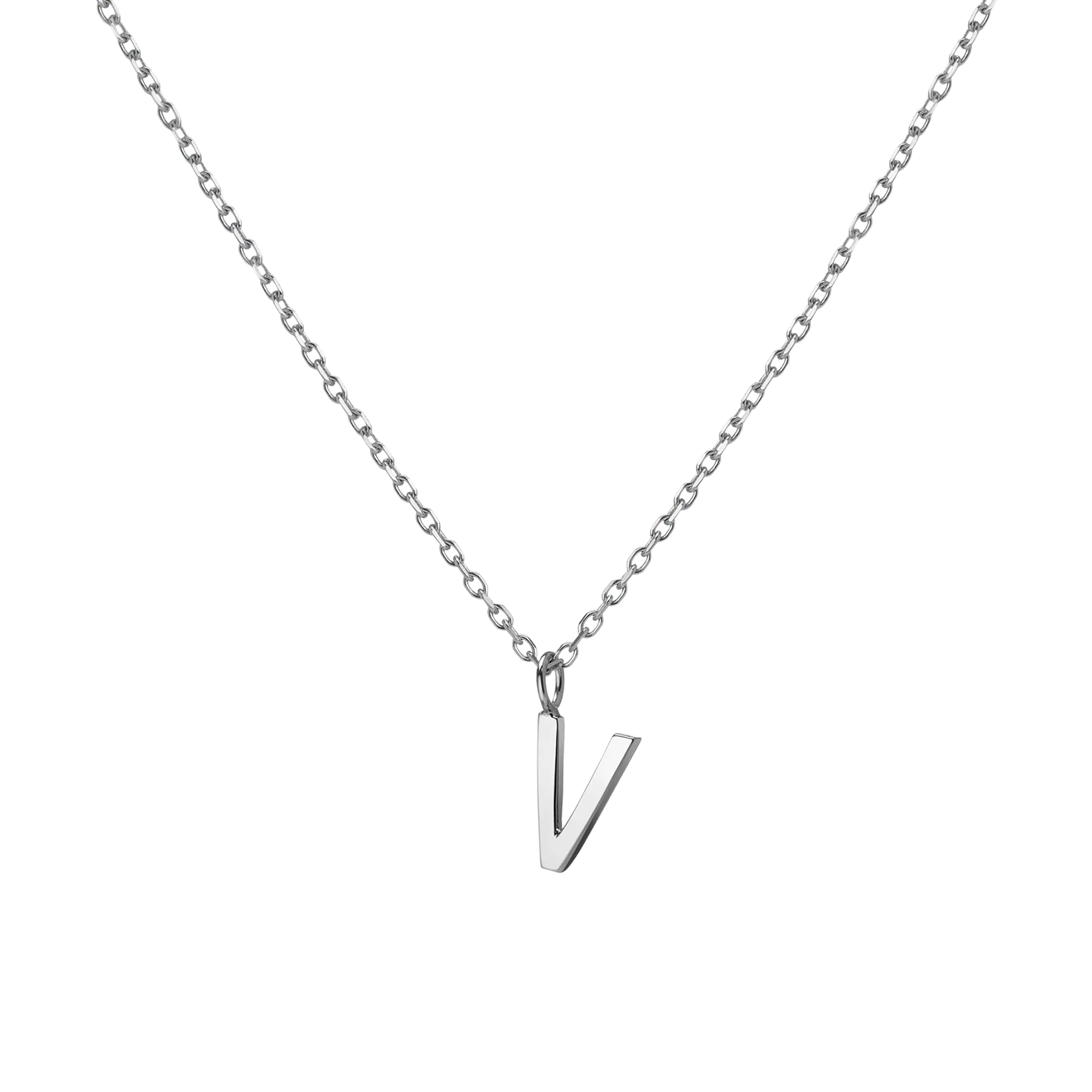 Classic Gold Letter Necklace - Image 54