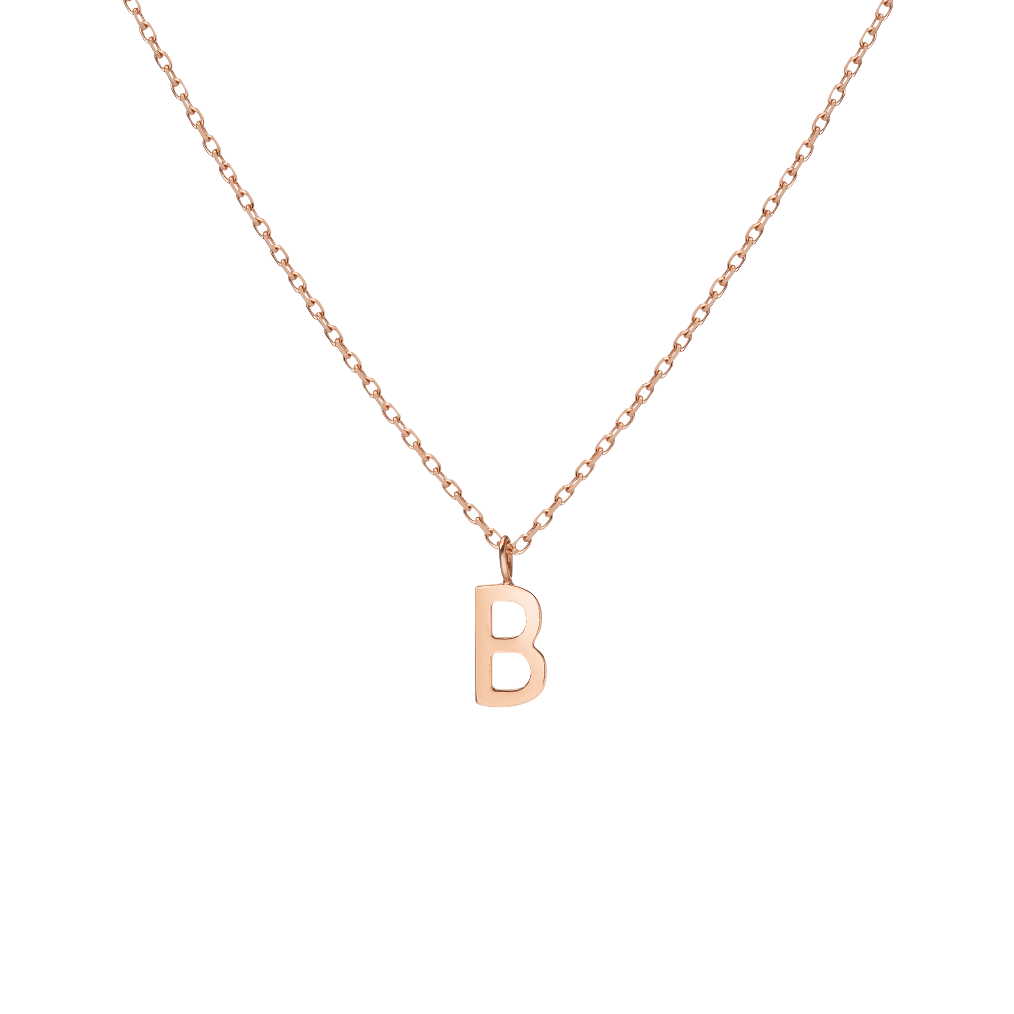 Classic Gold Letter Necklace - Image 62