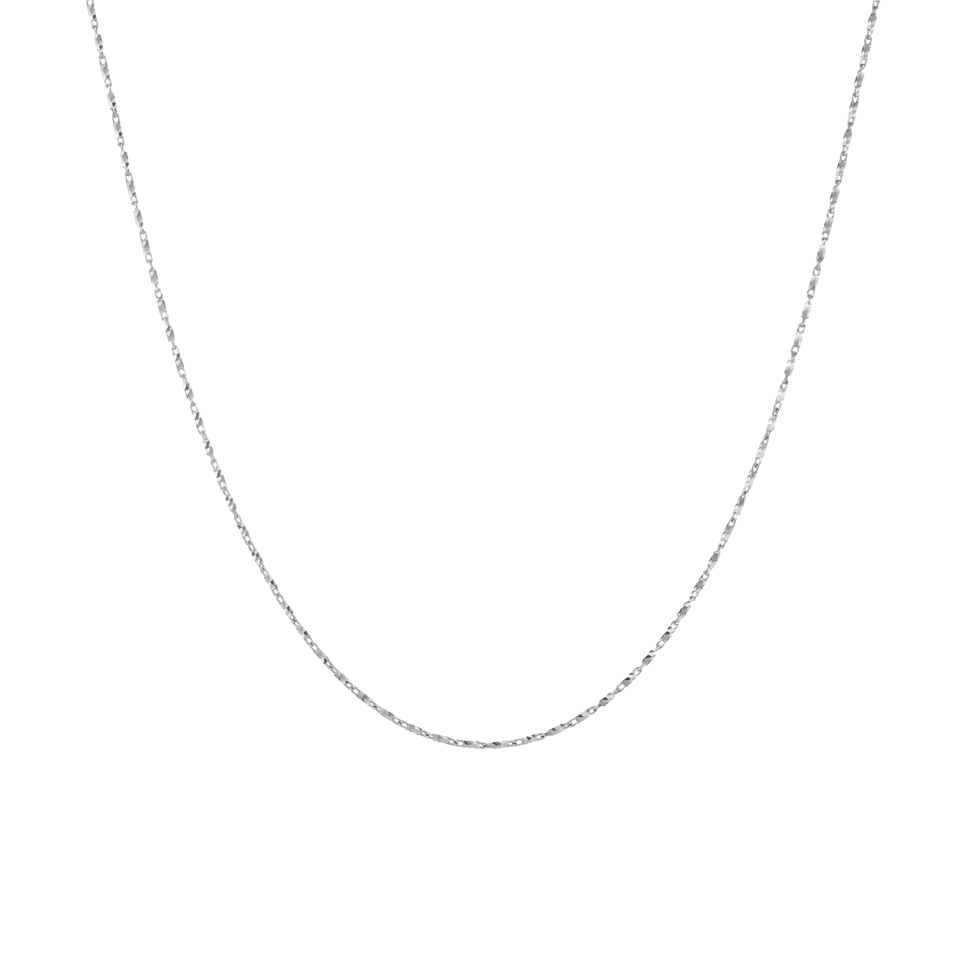 Dainty Geometric Chain Necklace - Image 2