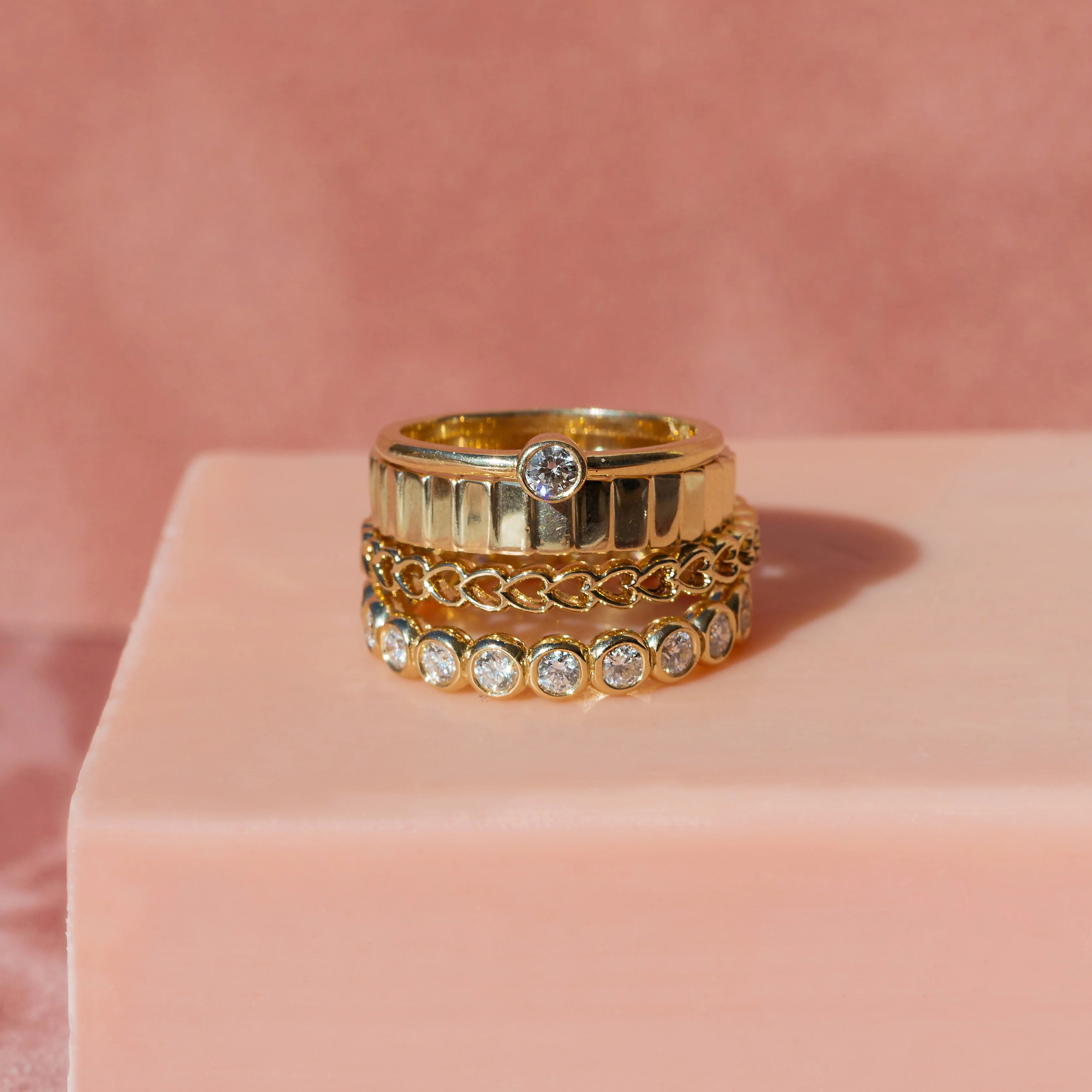 Diamond Bezel Eternity Ring - Image 13