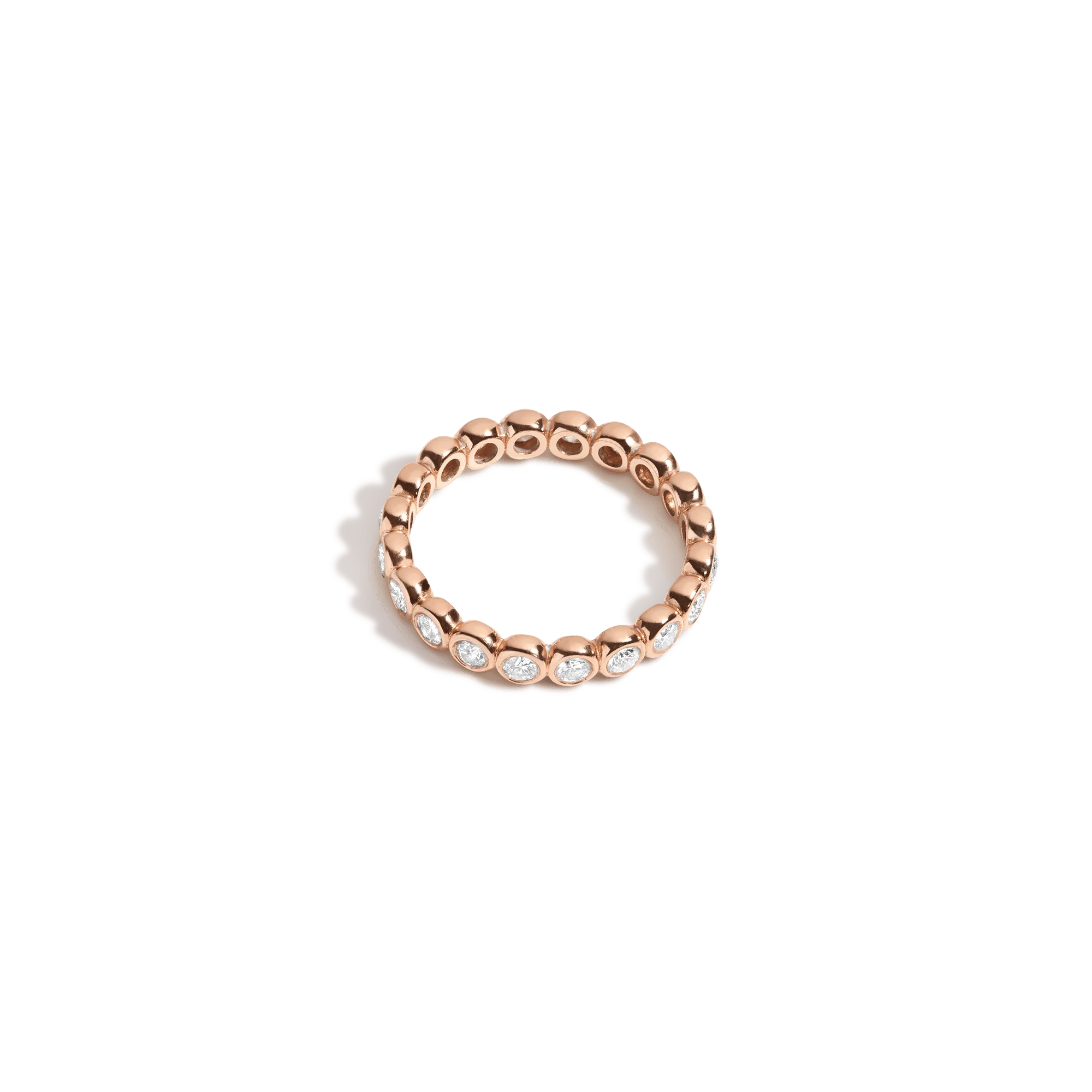 Diamond Bezel Eternity Ring - Image 5