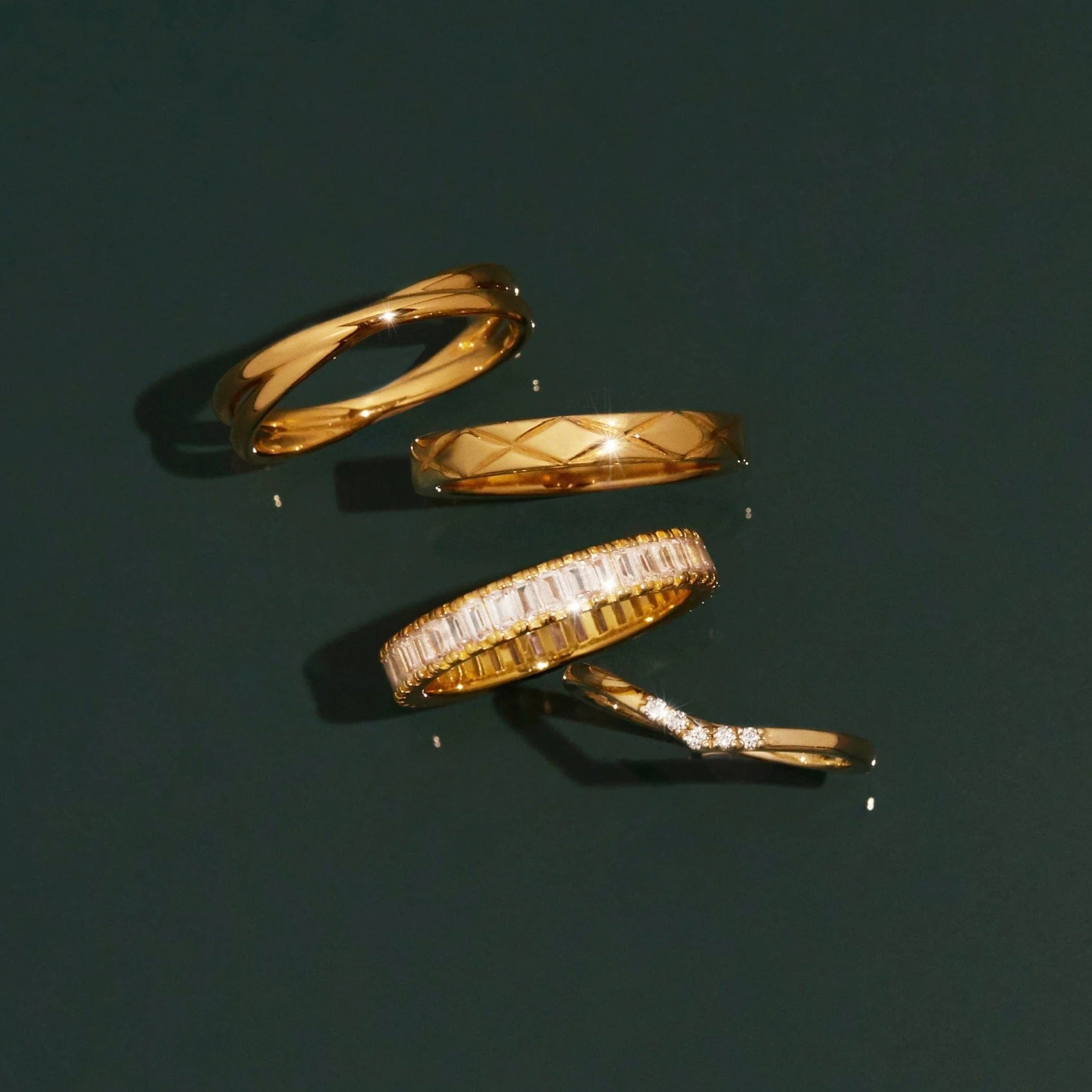Diamond Brooklyn Bridge Ring - Image 12
