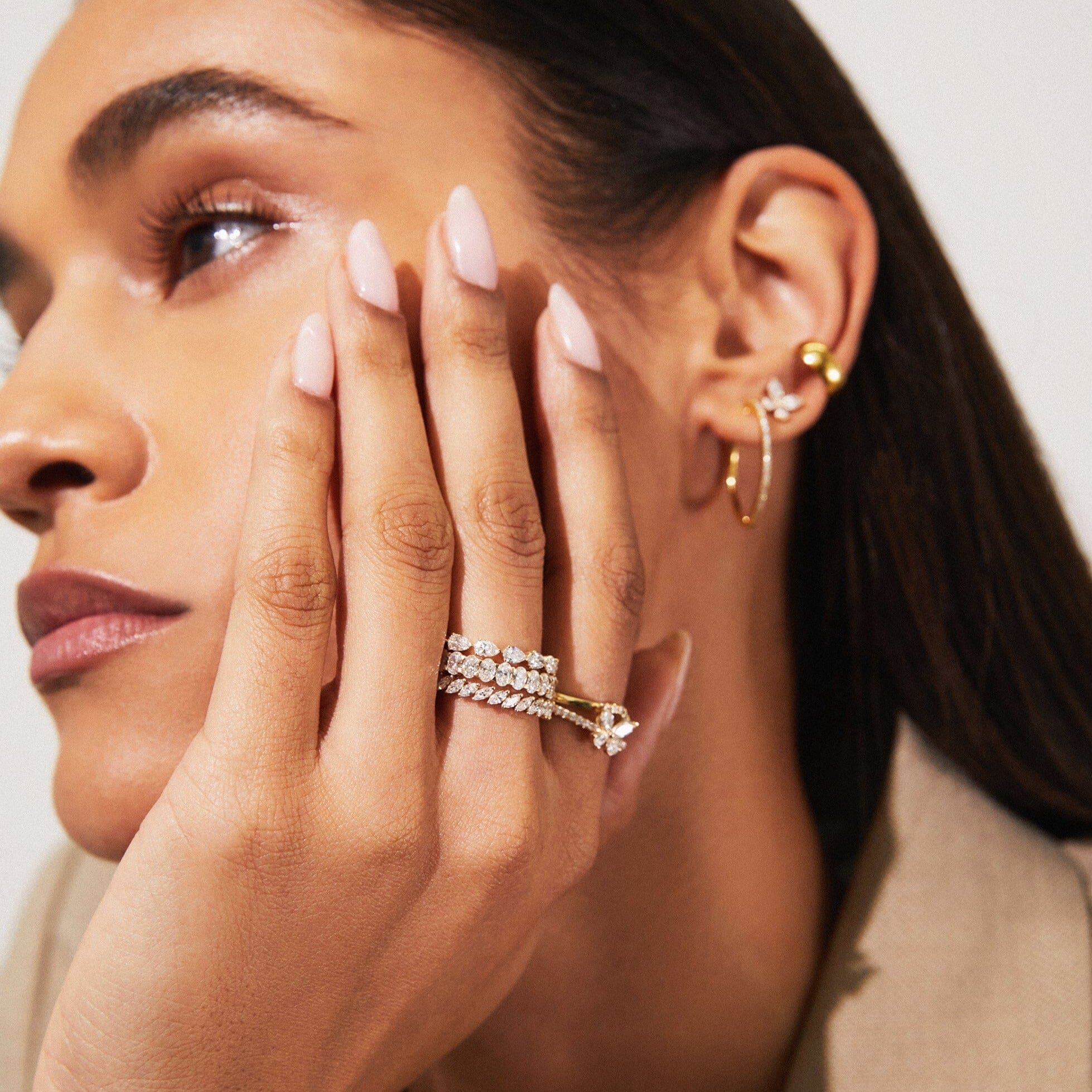 Lab Grown Diamond Butterfly Ring - Image 11