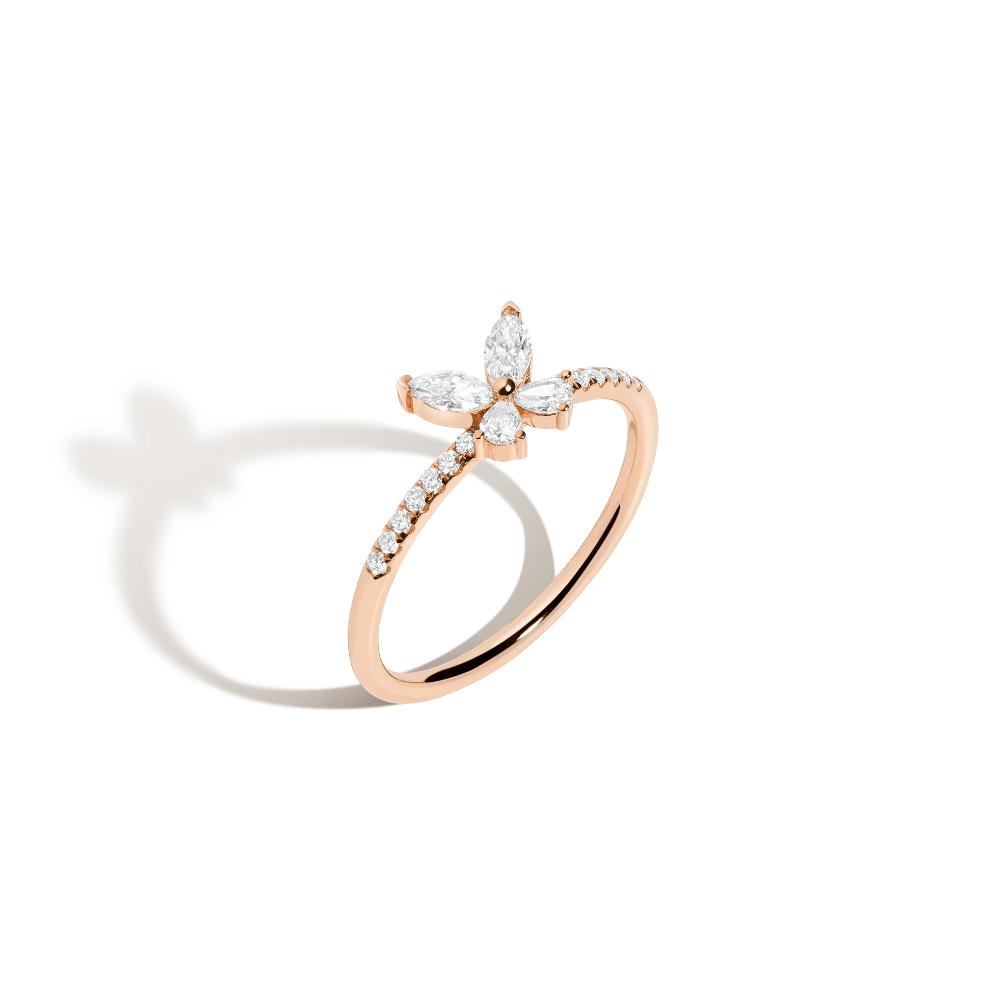 Lab Grown Diamond Butterfly Ring - Image 2
