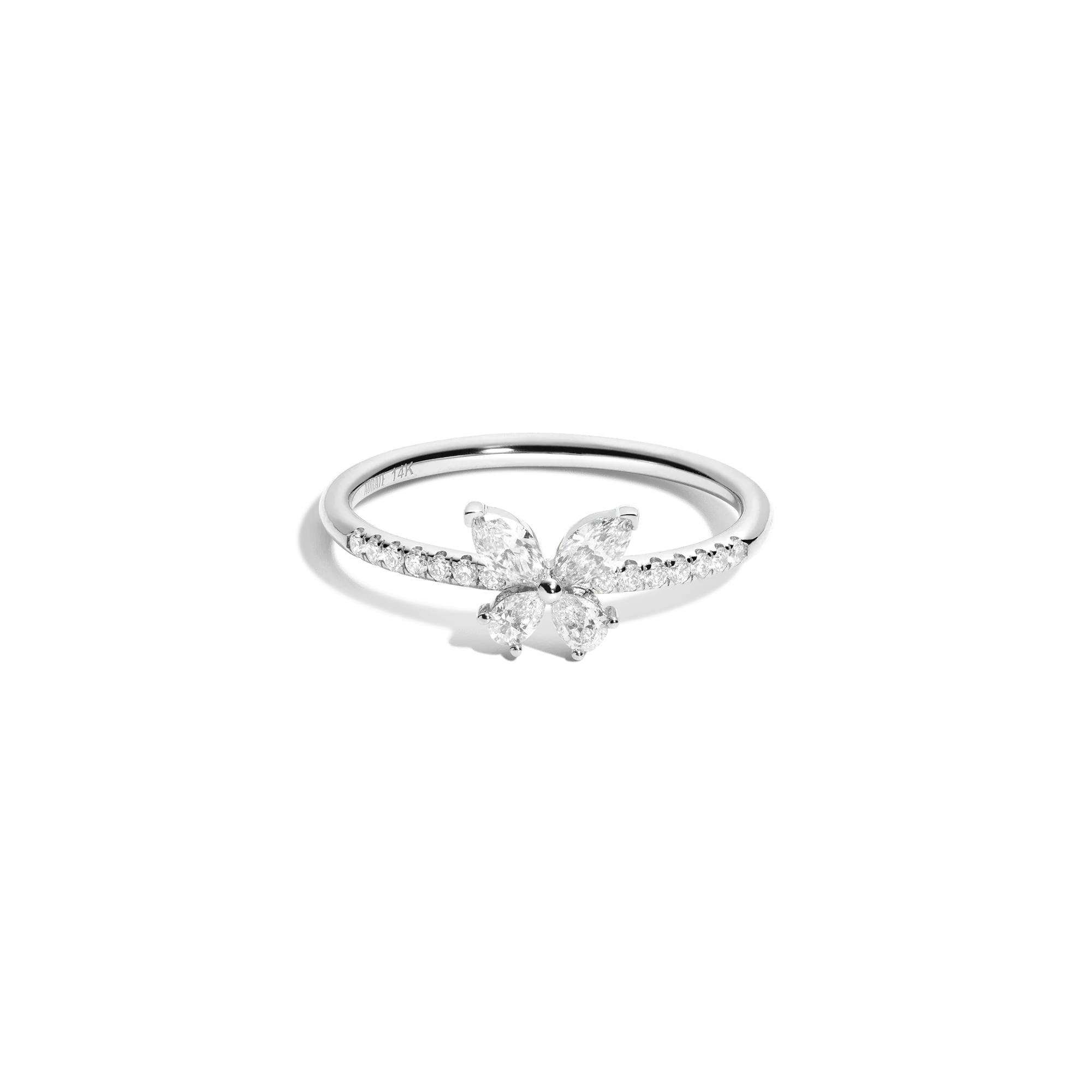 Lab Grown Diamond Butterfly Ring - Image 6