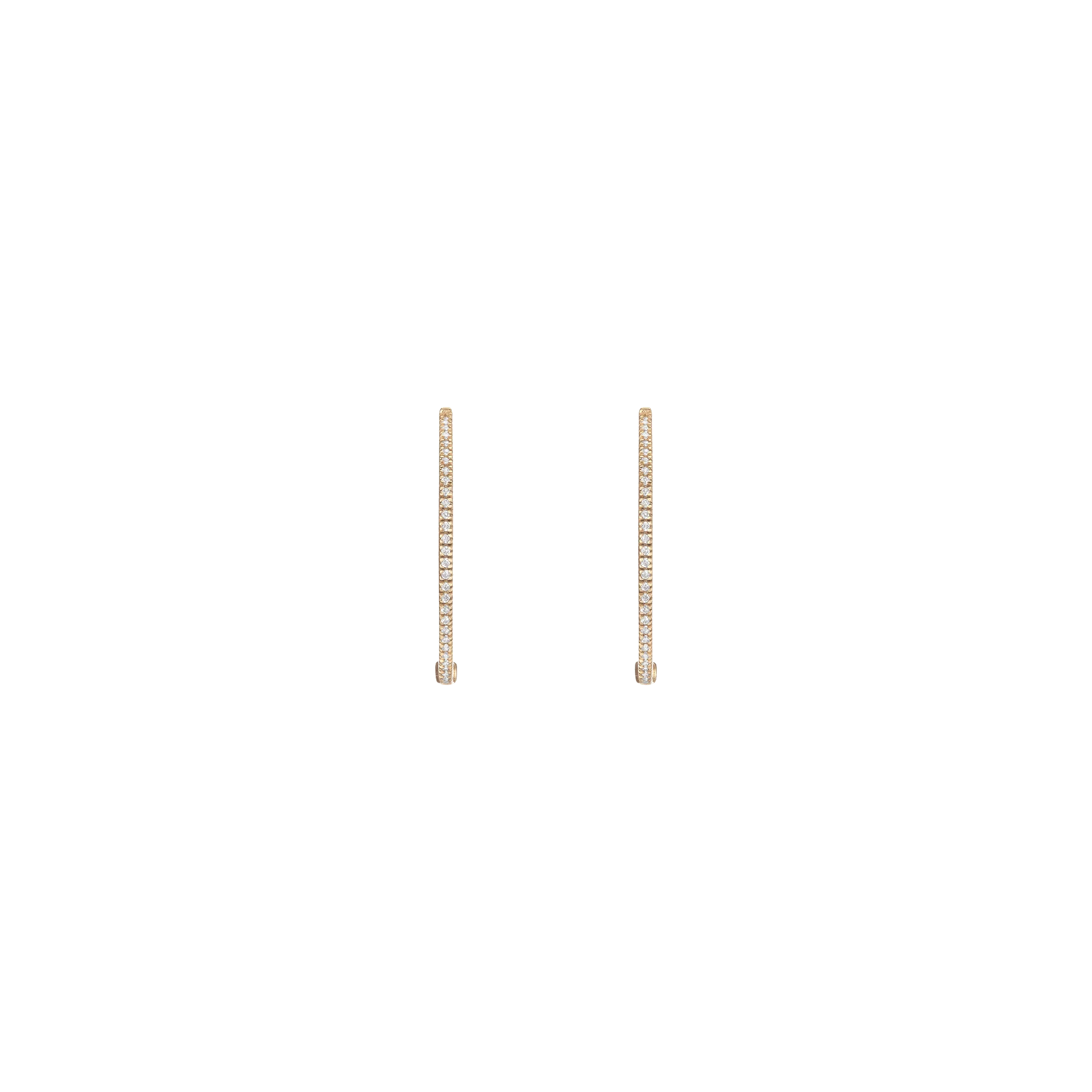 Lab Grown Diamond Hoop Earrings - Image 22