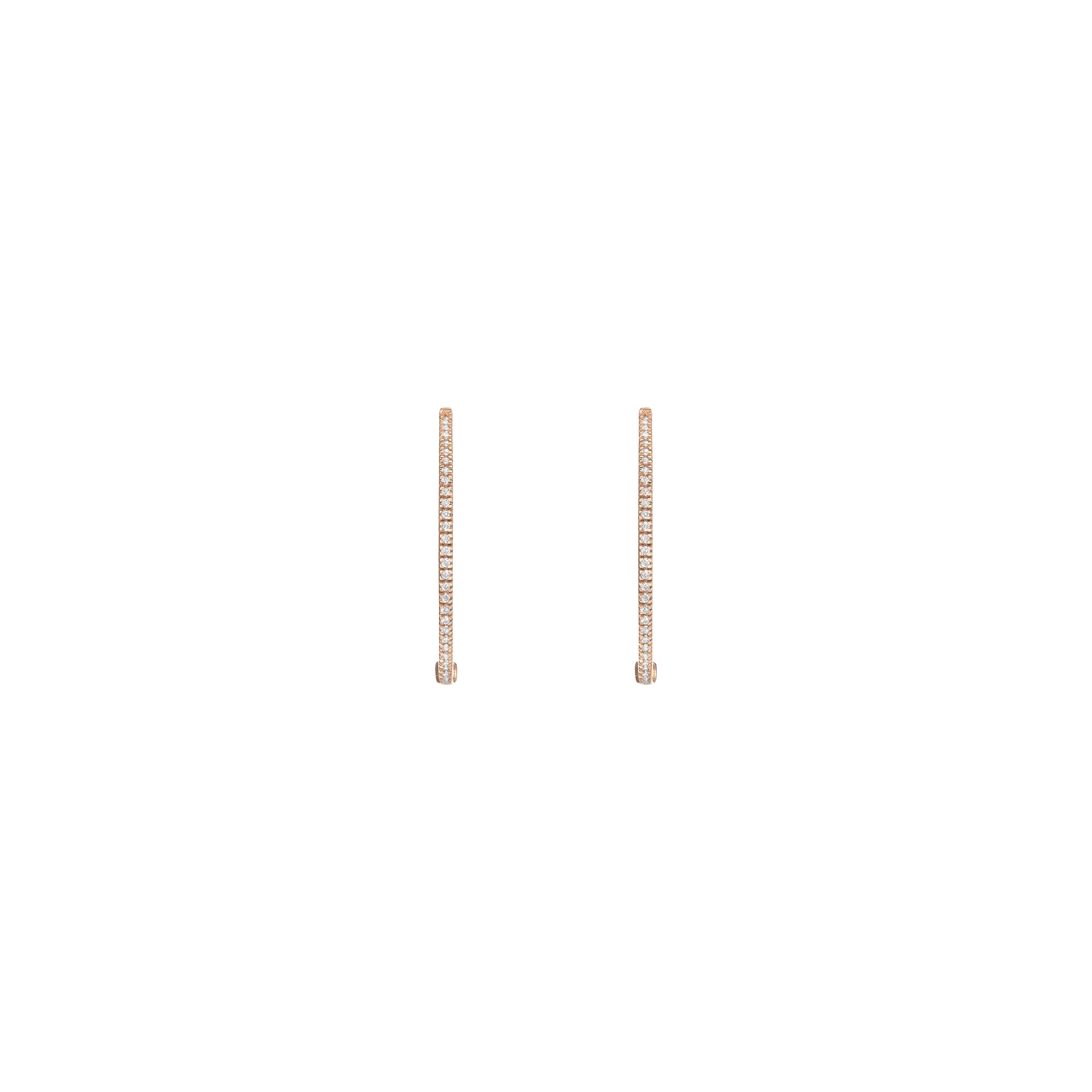 Lab Grown Diamond Hoop Earrings - Image 23