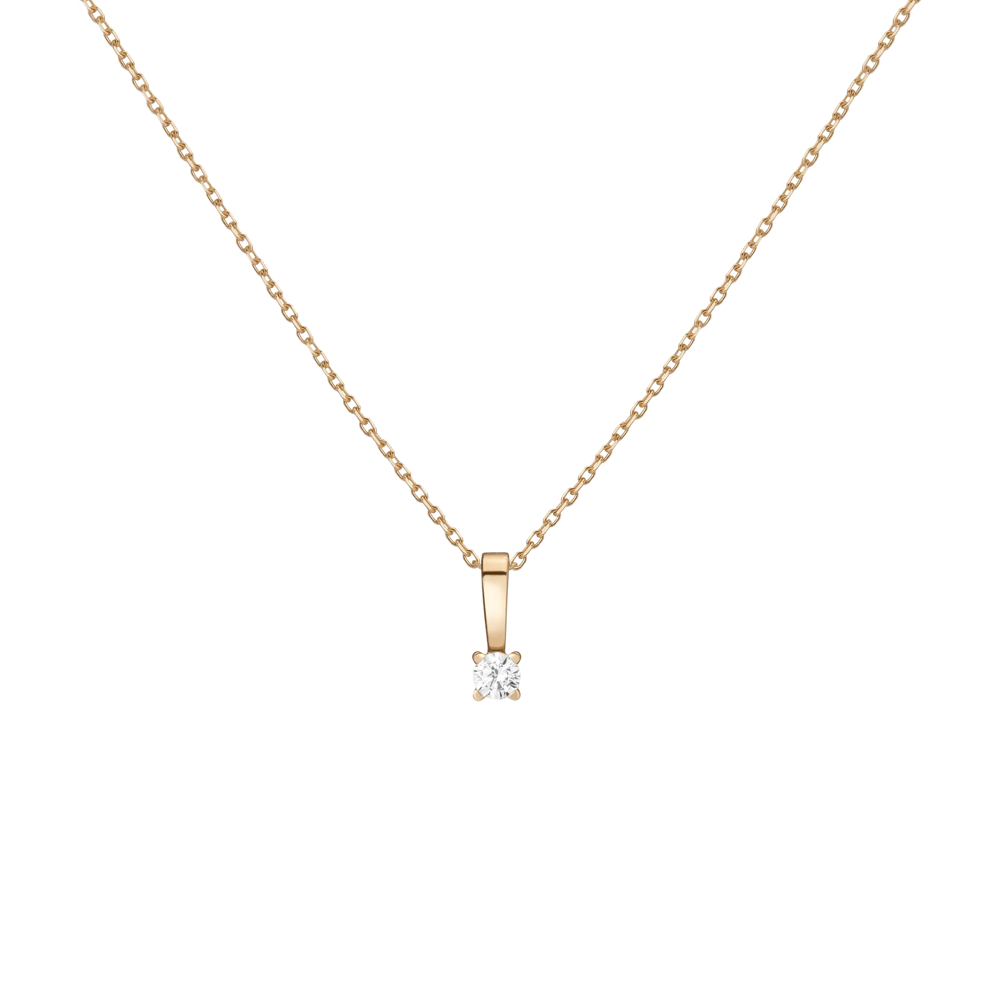 Lab Grown Diamond Solitaire Pendant - Image 10