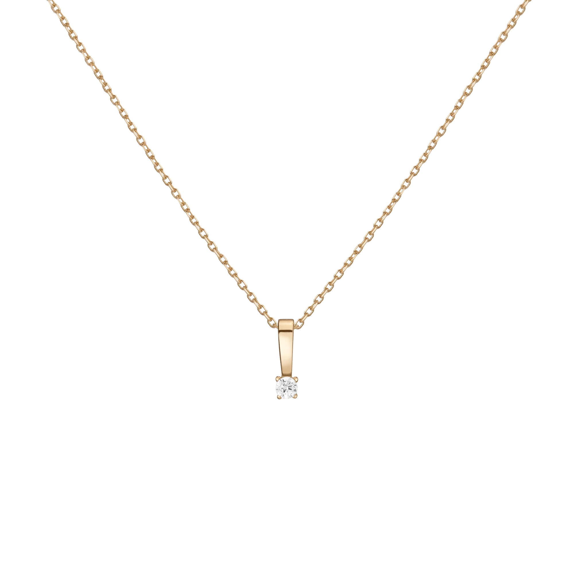 Lab Grown Diamond Solitaire Pendant - Image 16