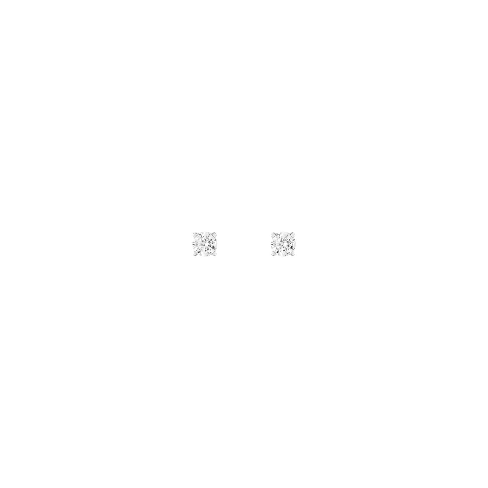 Diamond Stud Earrings - Single - Image 3