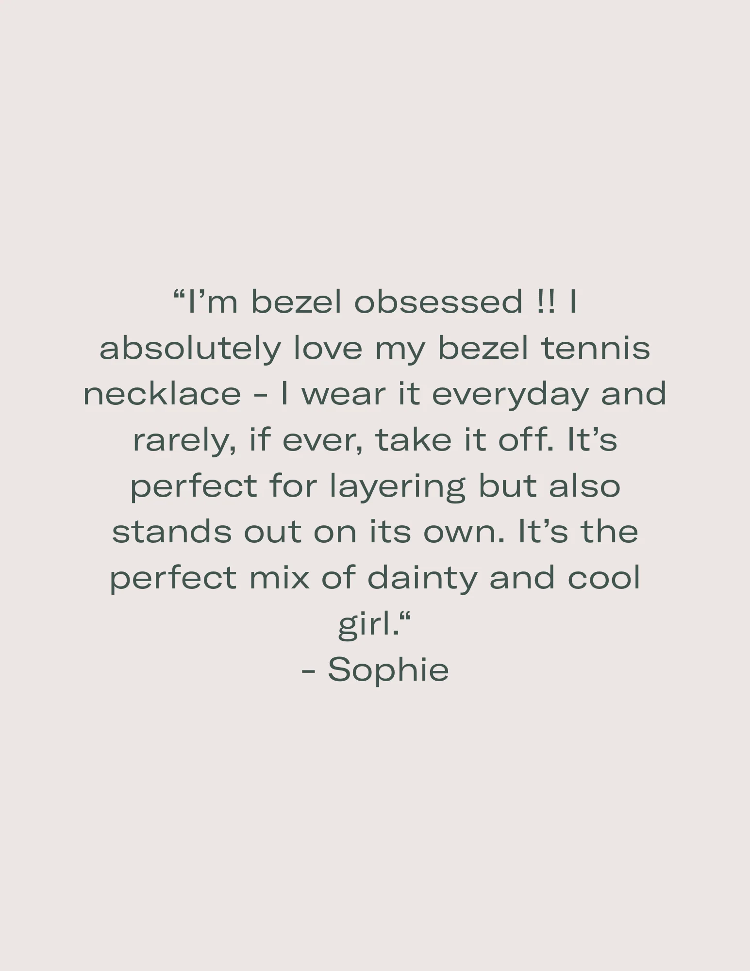 E-spot - Sophie G Quote