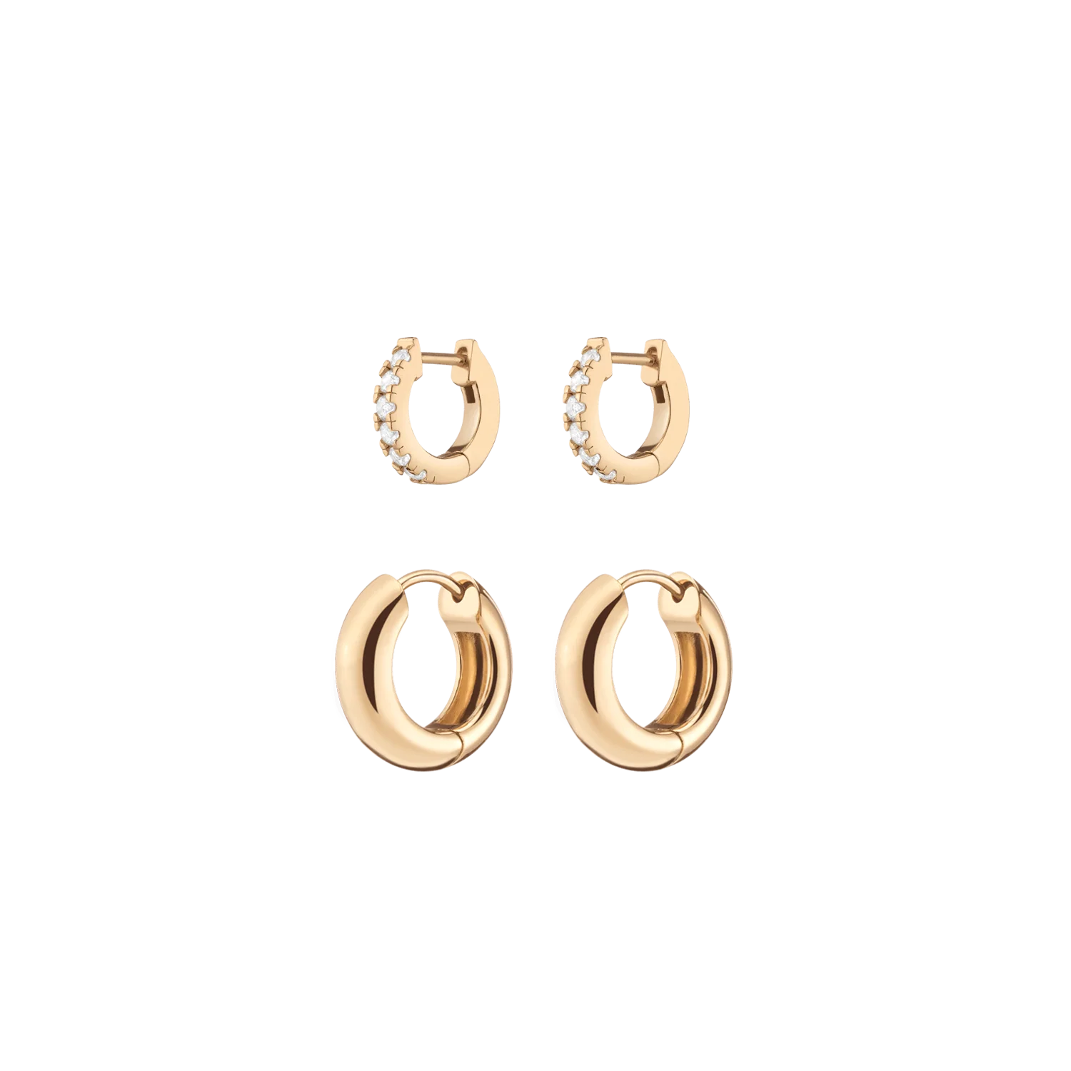 Everyday Hoop Earring Stack